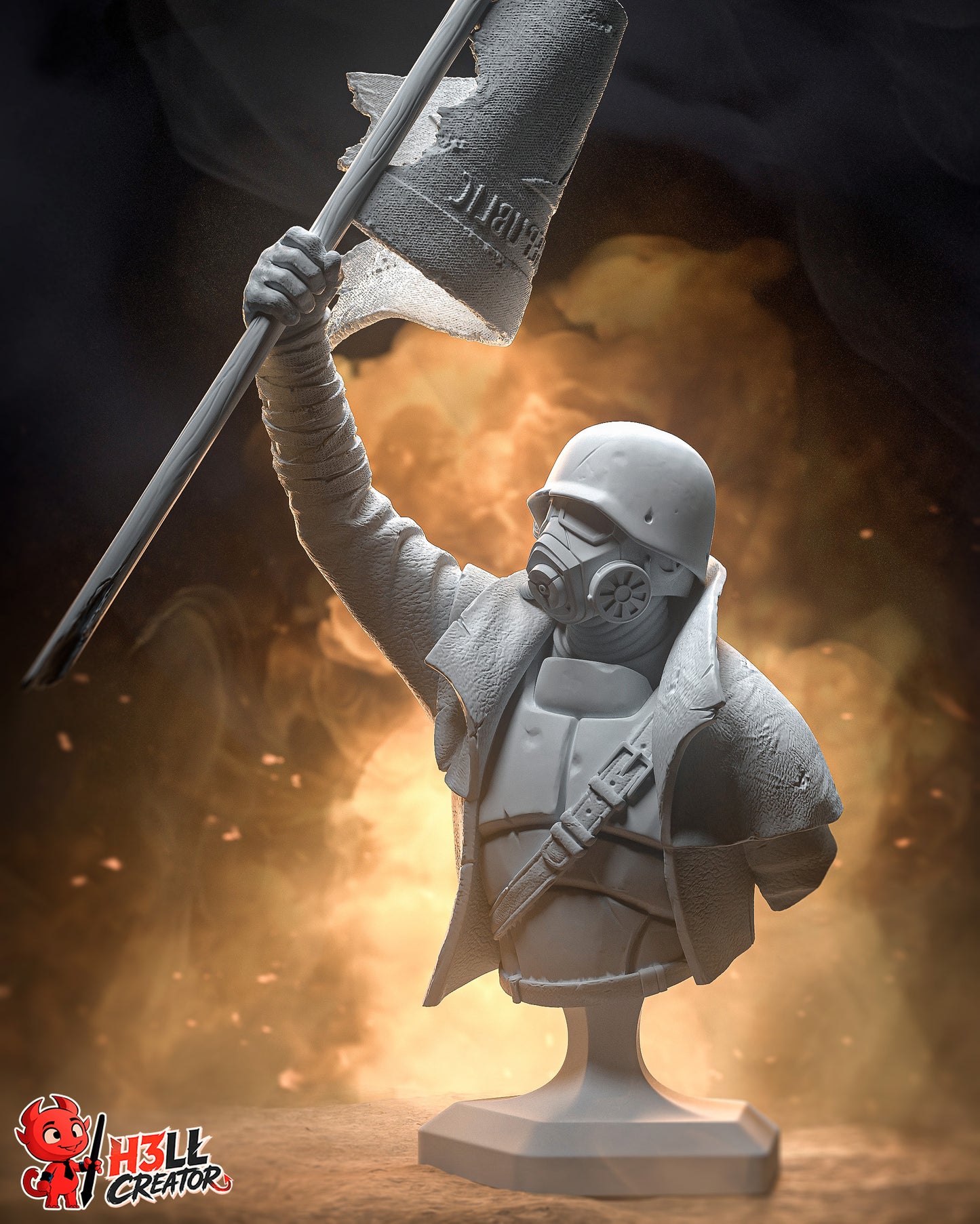 NCR Ranger by h3ll creator | High Quality Resin Print | Painted Commissions available!