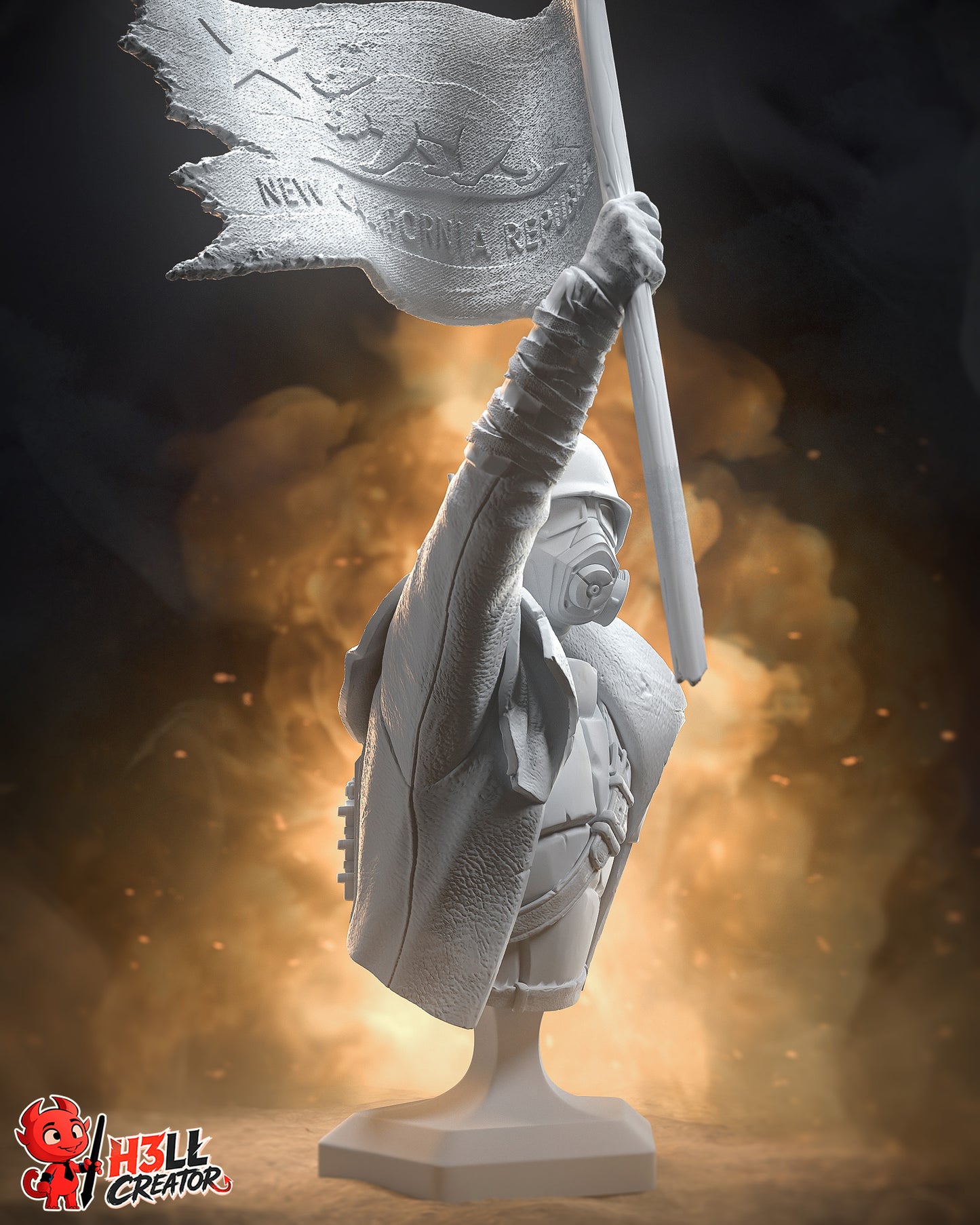NCR Ranger by h3ll creator | High Quality Resin Print | Painted Commissions available!
