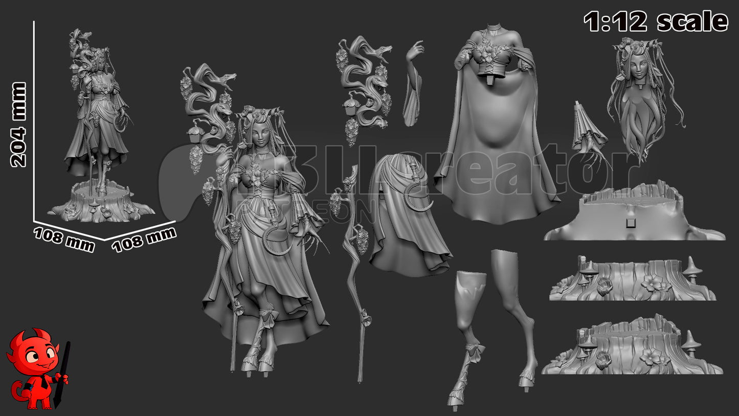 Fearne Garage Kit | Fanmade Model by h3llCreator | Critical Role | 3D Printed - Sephiknot