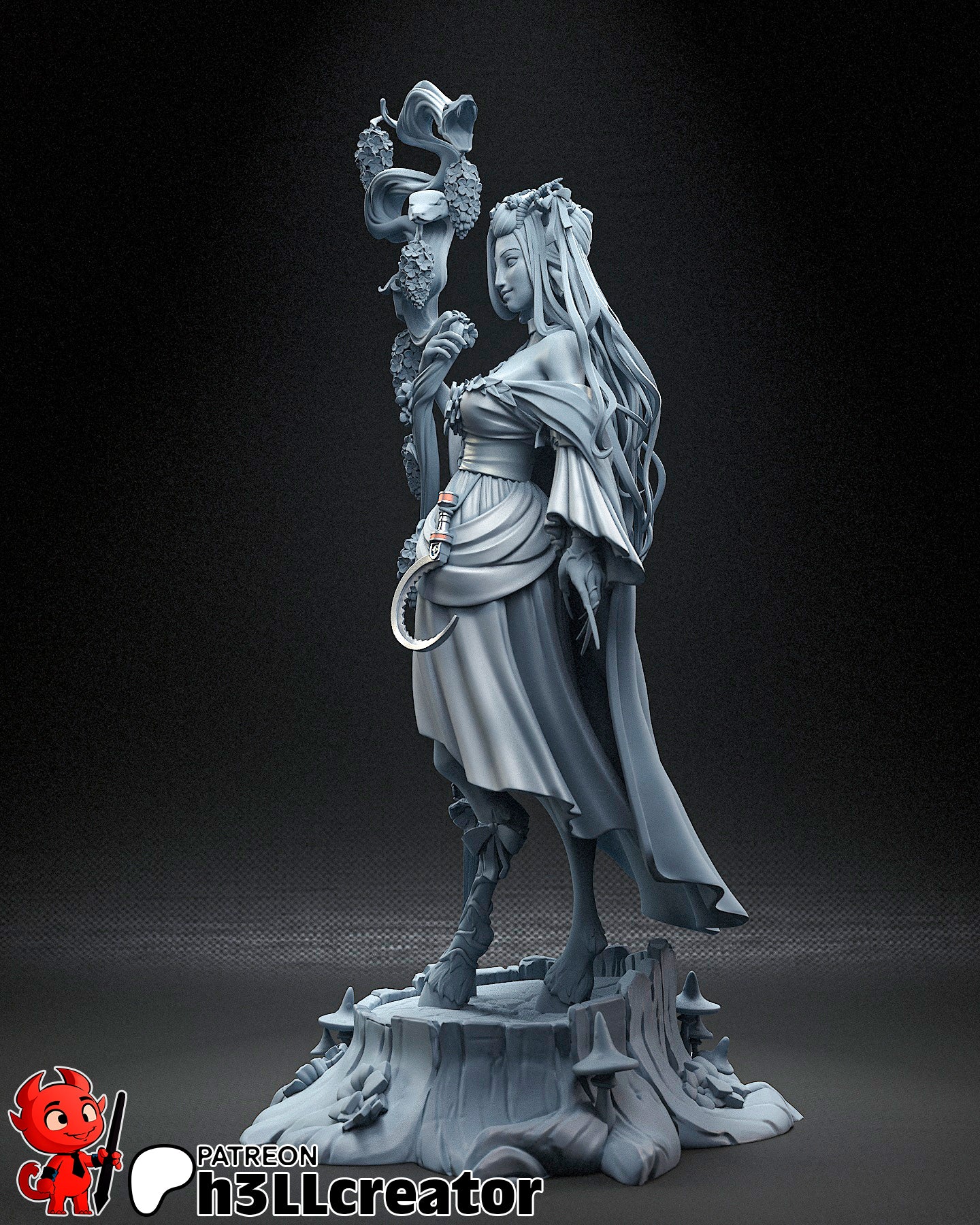 Fearne Garage Kit | Fanmade Model by h3llCreator | Critical Role | 3D Printed - Sephiknot