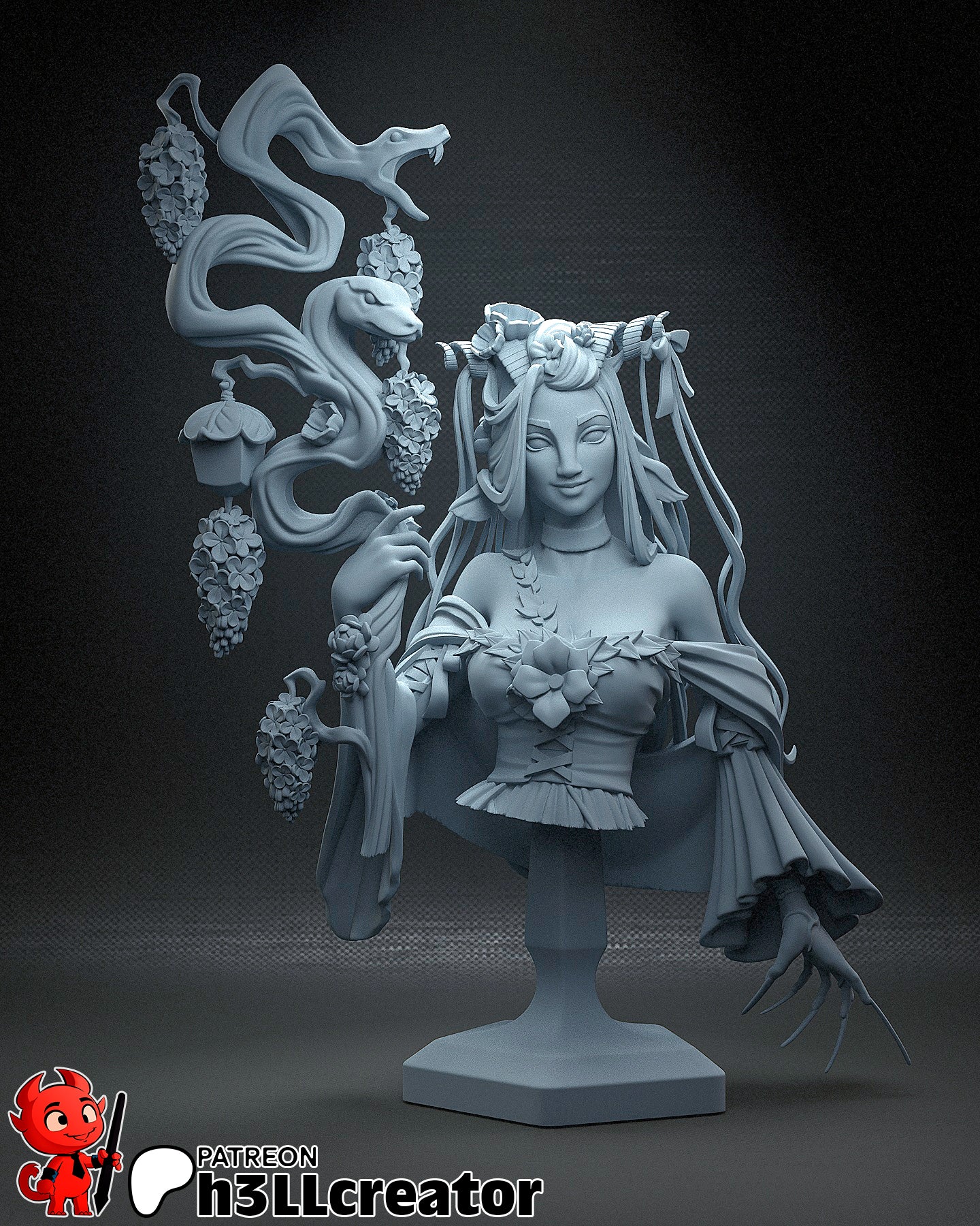 Fearne Garage Kit | Fanmade Model by h3llCreator | Critical Role | 3D Printed - Sephiknot