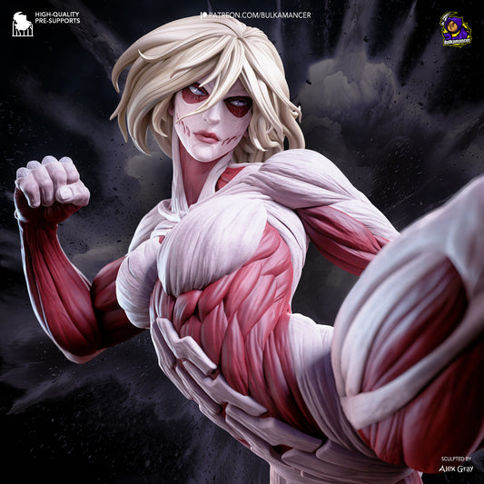 Female Titan by Bulkamancer | High Quality Resin Print | Painted Commissions available!