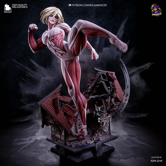 Female Titan by Bulkamancer | High Quality Resin Print | Painted Commissions available!