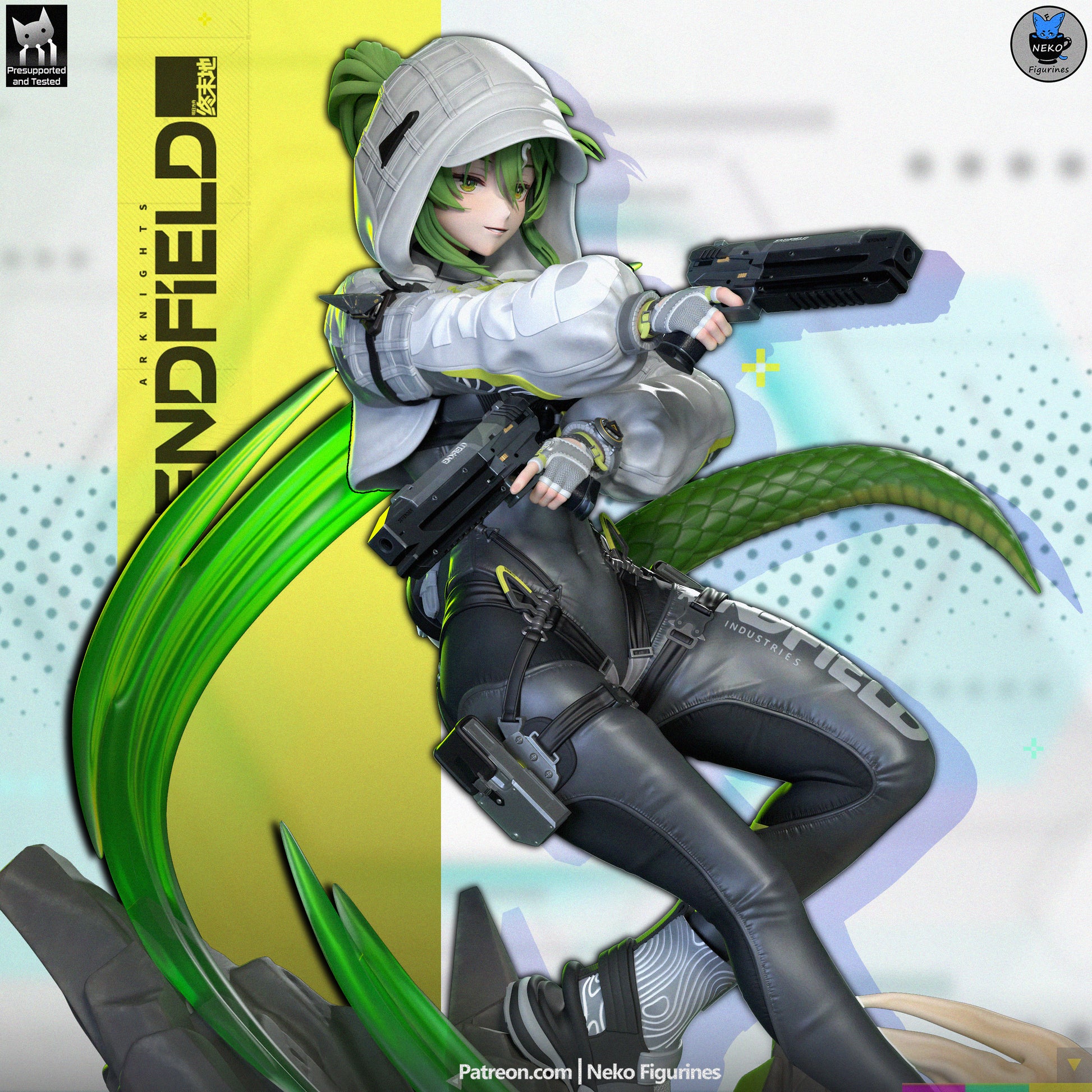 Flourite from Arknights: Endfield by Neko Figurines | High Quality Resin Print | Painted Commissions available! - Sephiknot