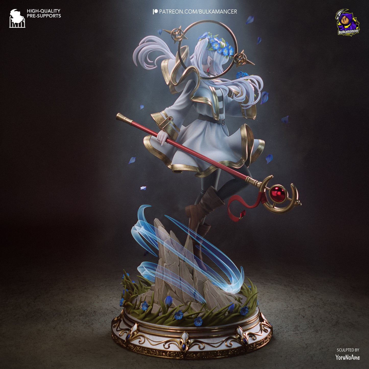 Frieren by Bulkamancer | High Quality Resin Print | Painted Commissions available!