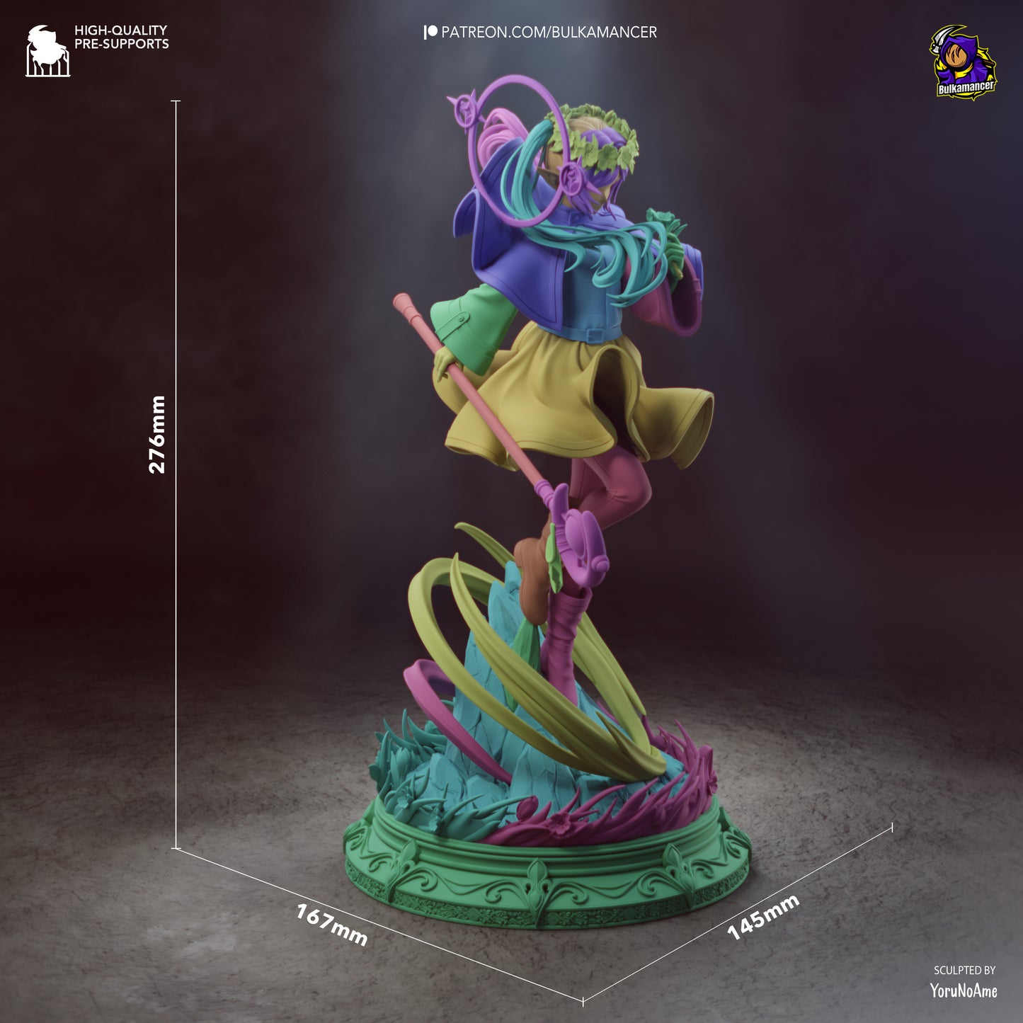 Frieren by Bulkamancer | High Quality Resin Print | Painted Commissions available!