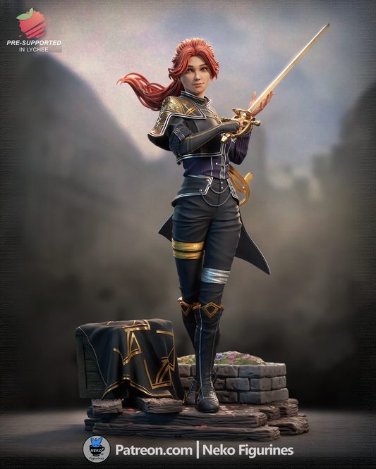 Maelle from Clair Obscur: Expedition 33 by Neko Figurines | High Quality Resin Print | Painted Commissions available!