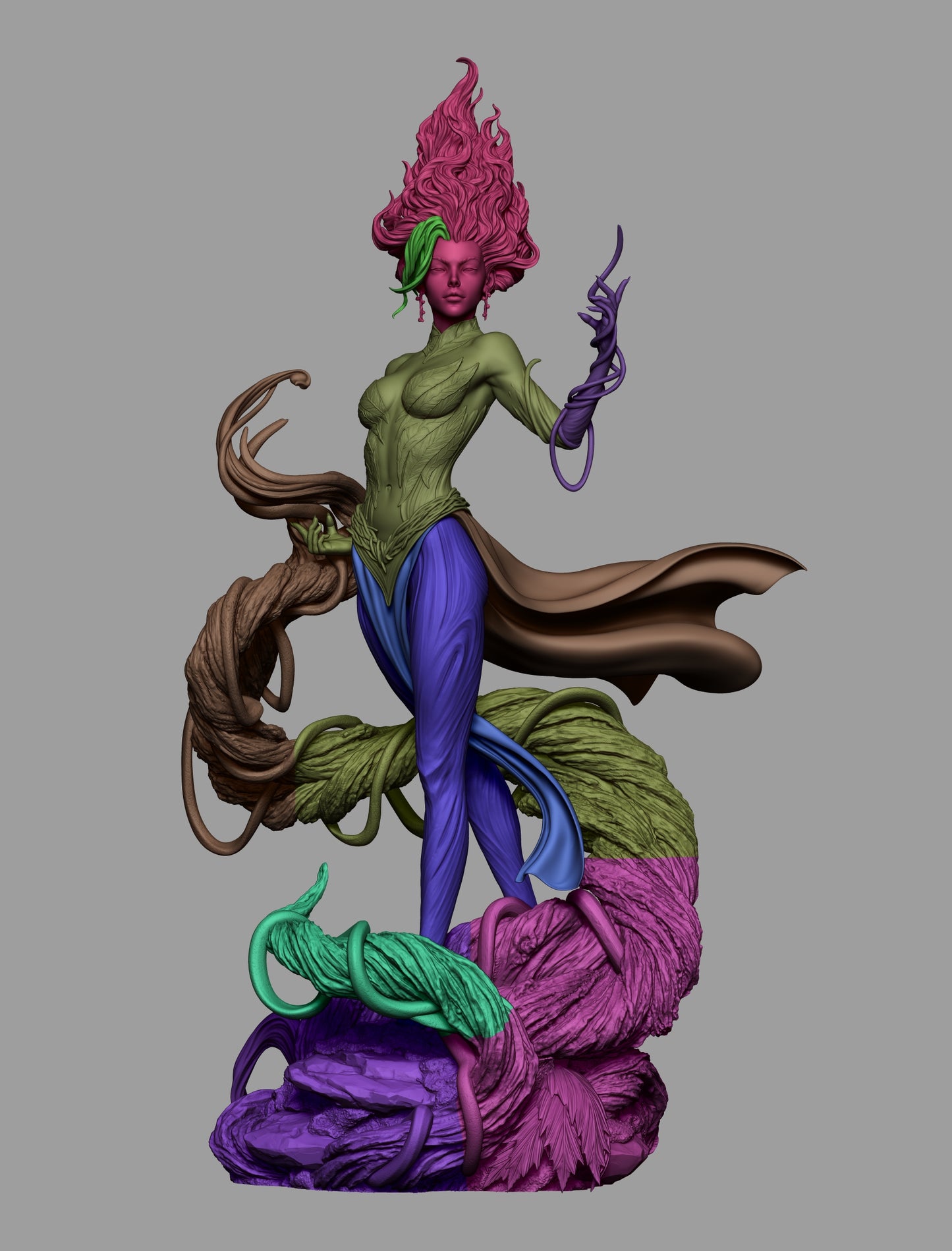 Gaia by CA3D | High Quality Resin Print | Painted Commissions available!