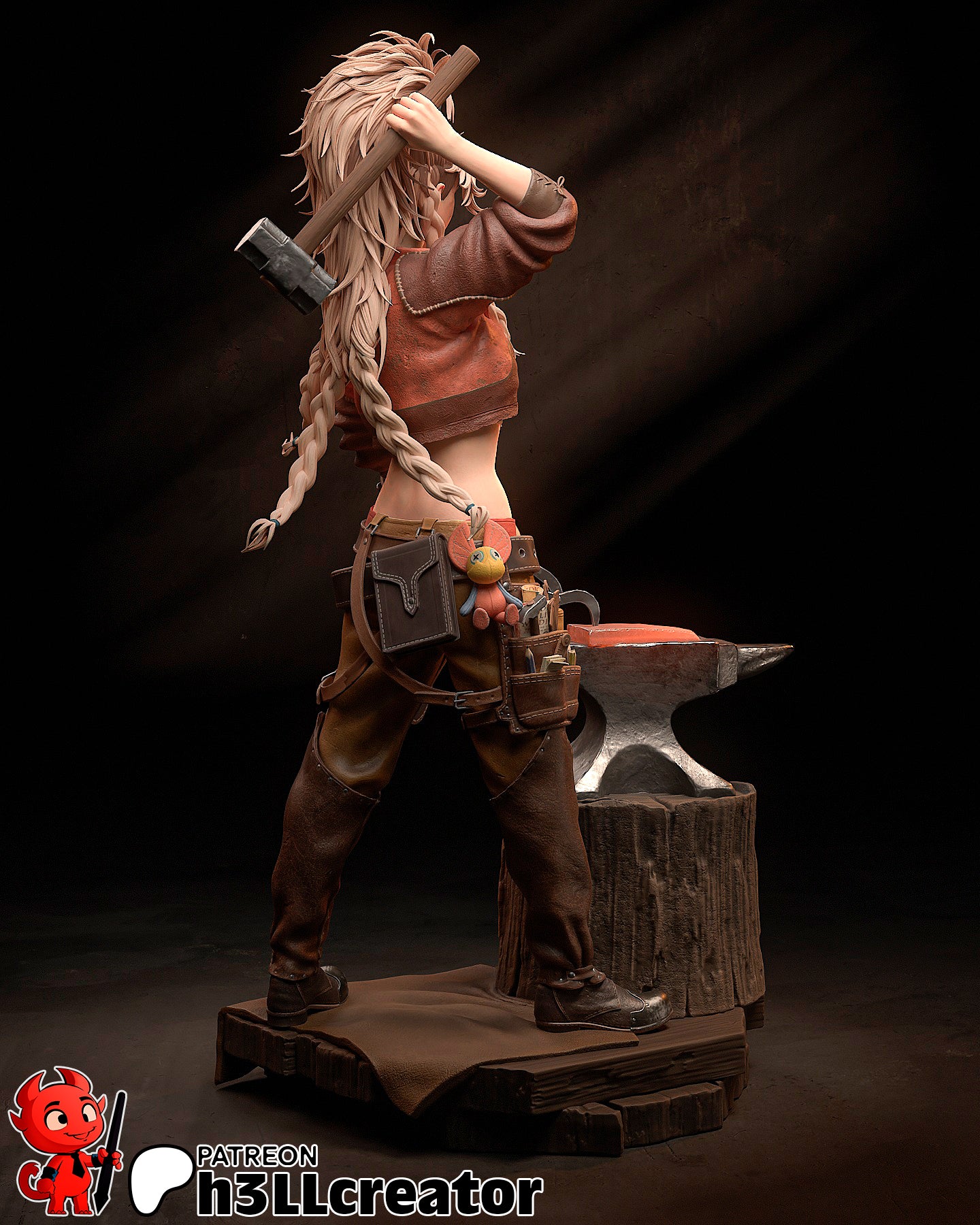 Gemma Garage Kit | Fanmade Model by h3llCreator | Monster Hunter | 3D Printed - Sephiknot