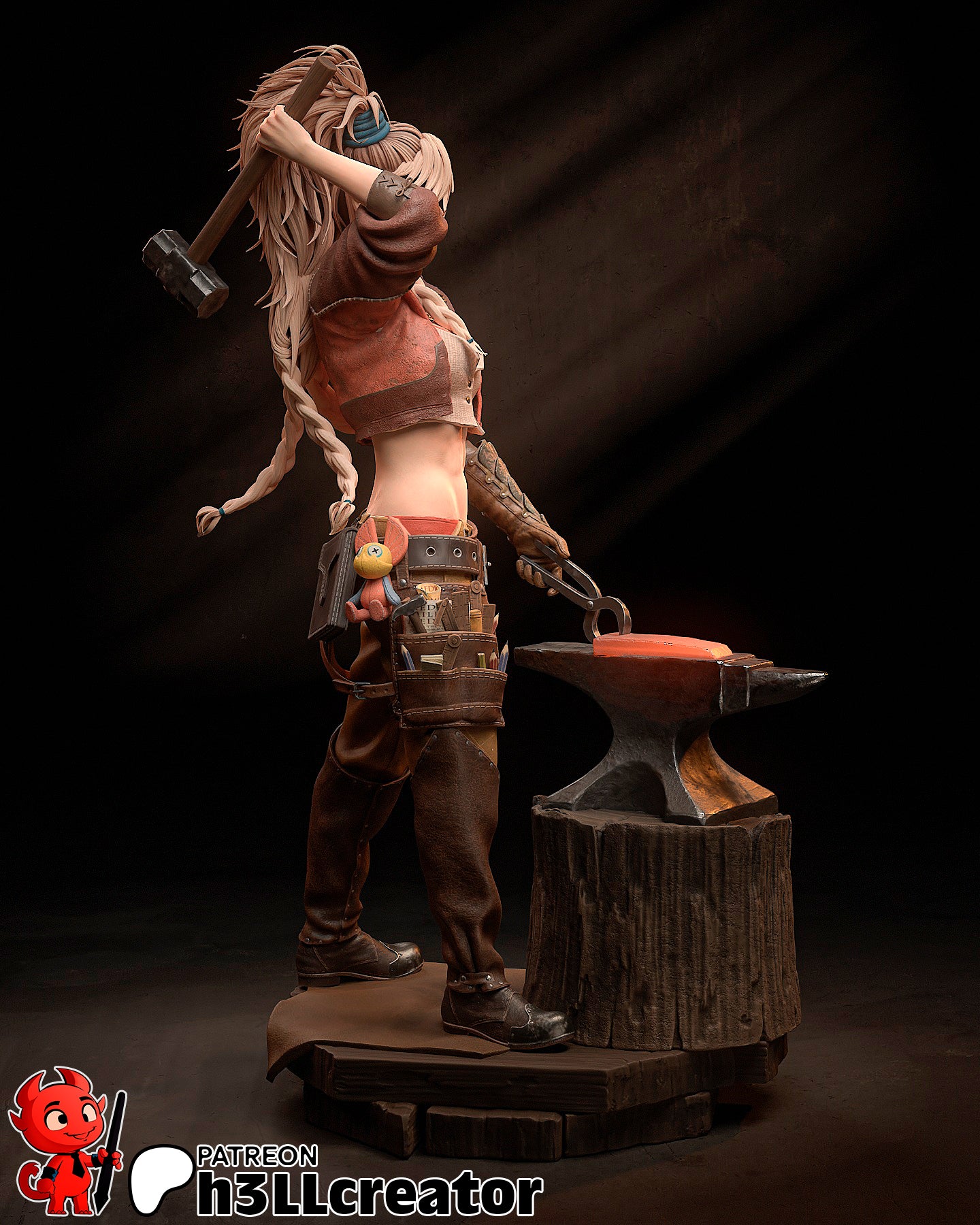 Gemma Garage Kit | Fanmade Model by h3llCreator | Monster Hunter | 3D Printed - Sephiknot
