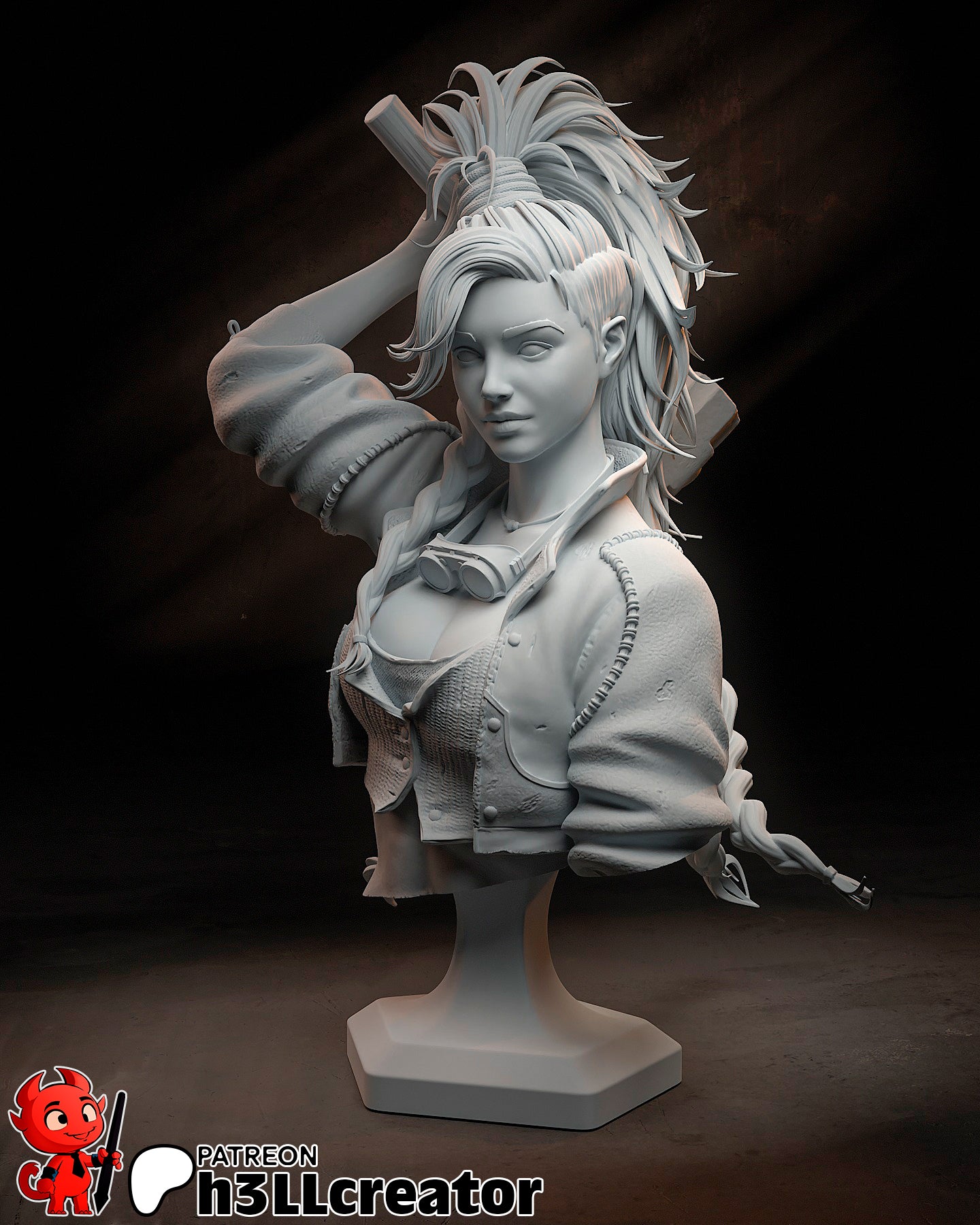 Gemma Garage Kit | Fanmade Model by h3llCreator | Monster Hunter | 3D Printed - Sephiknot