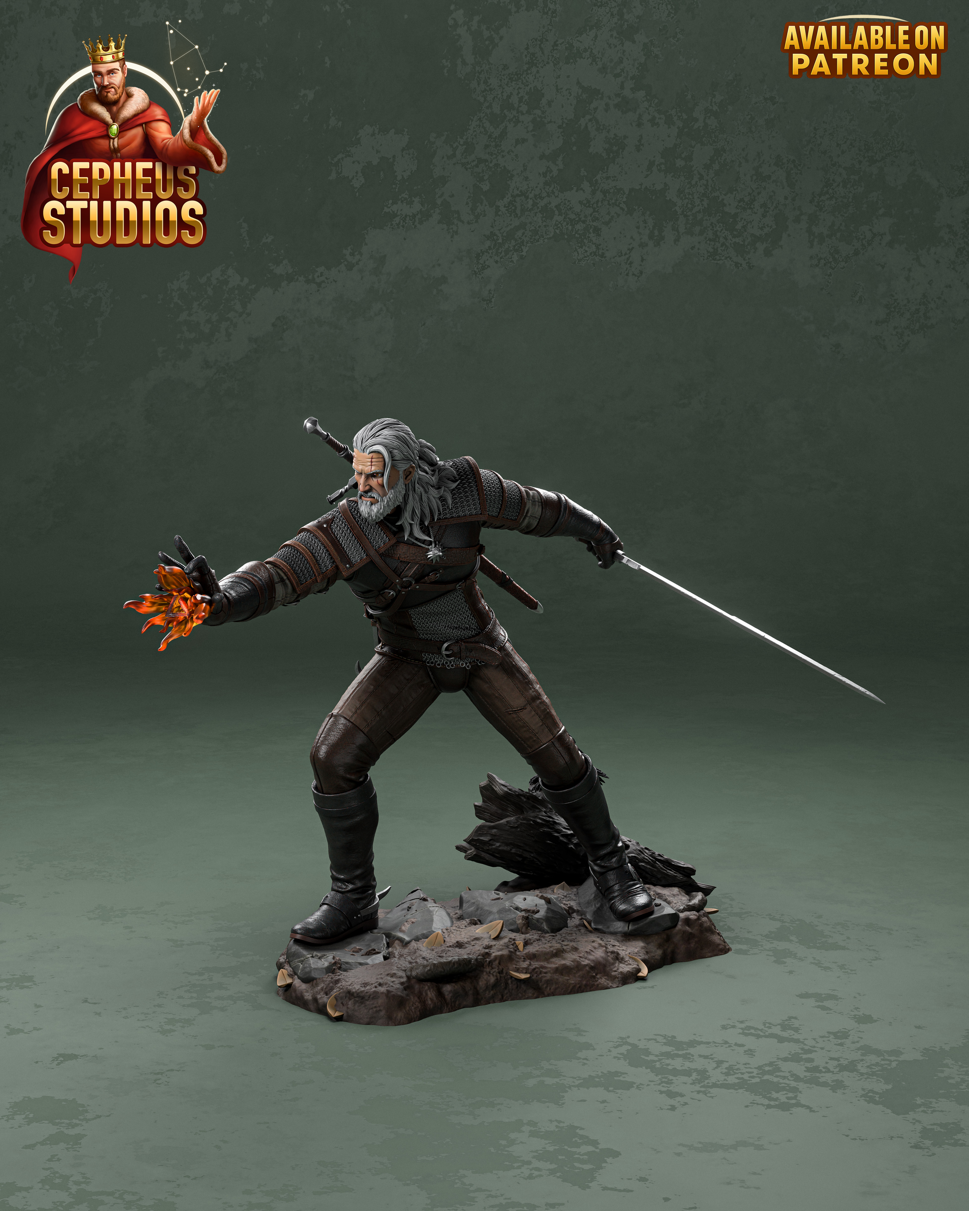 Geralt from Witcher 4 Fan-Made Model by Cepheus Studio - Sephiknot