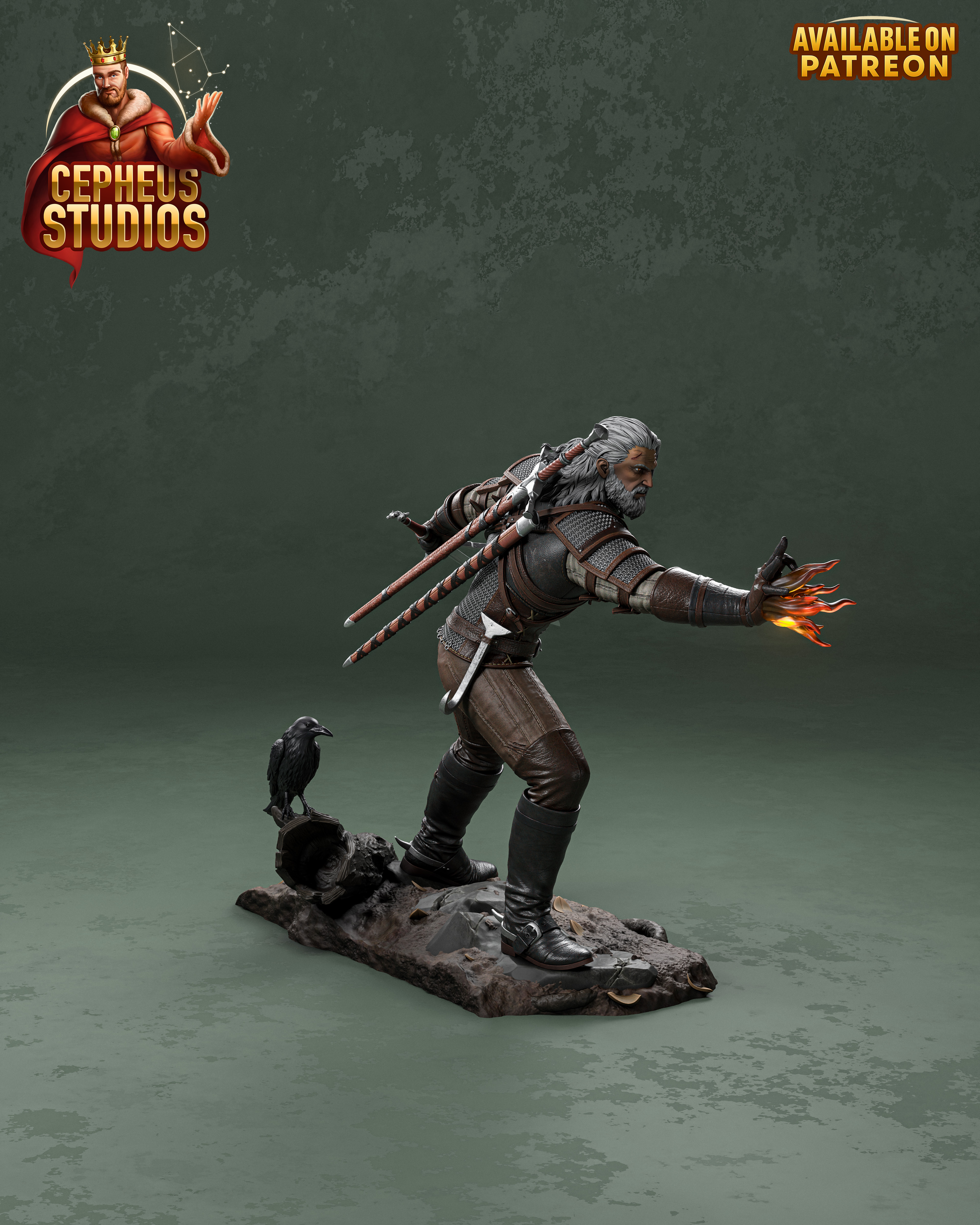Geralt from Witcher 4 Fan-Made Model by Cepheus Studio - Sephiknot