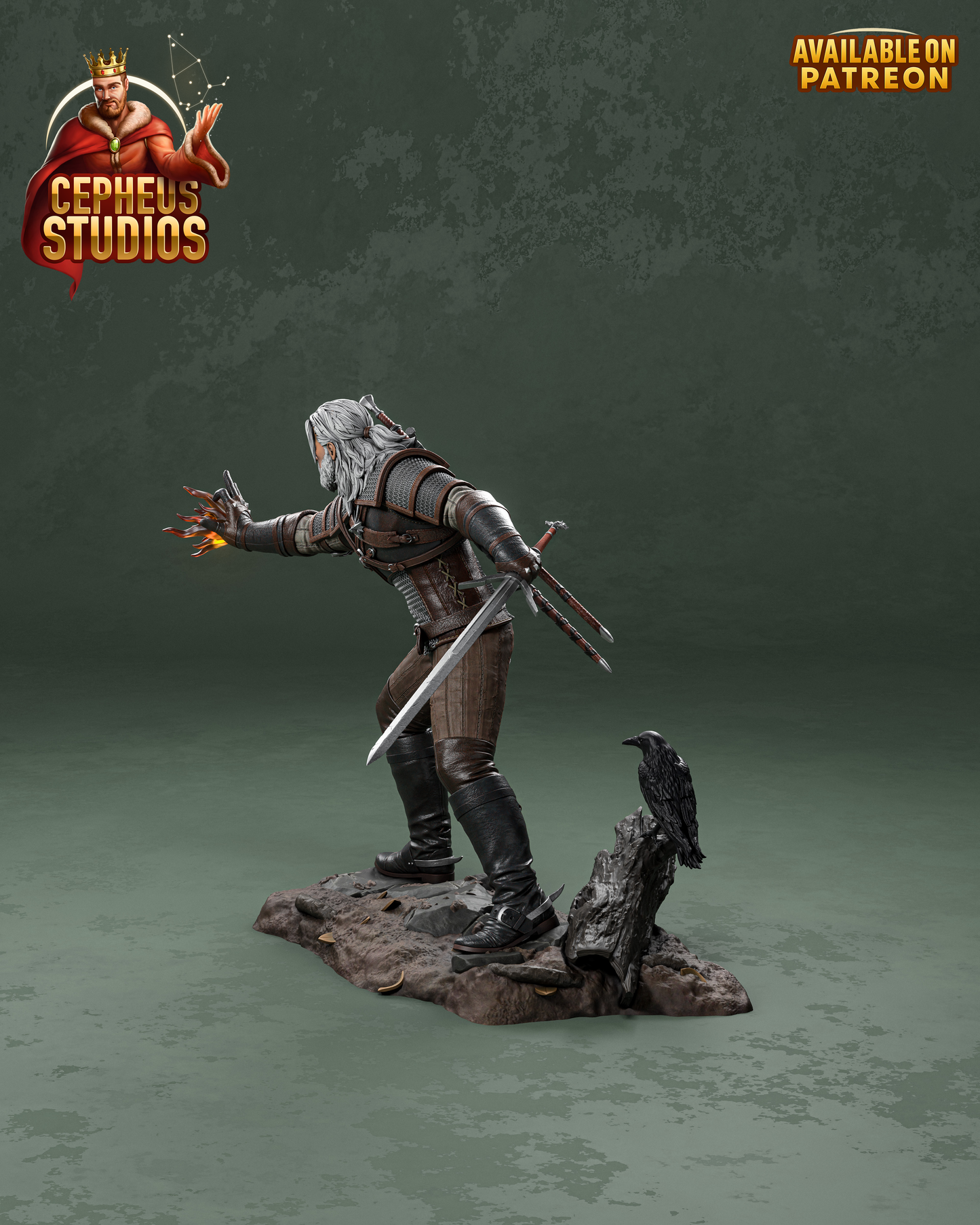 Geralt from Witcher 4 Fan-Made Model by Cepheus Studio - Sephiknot