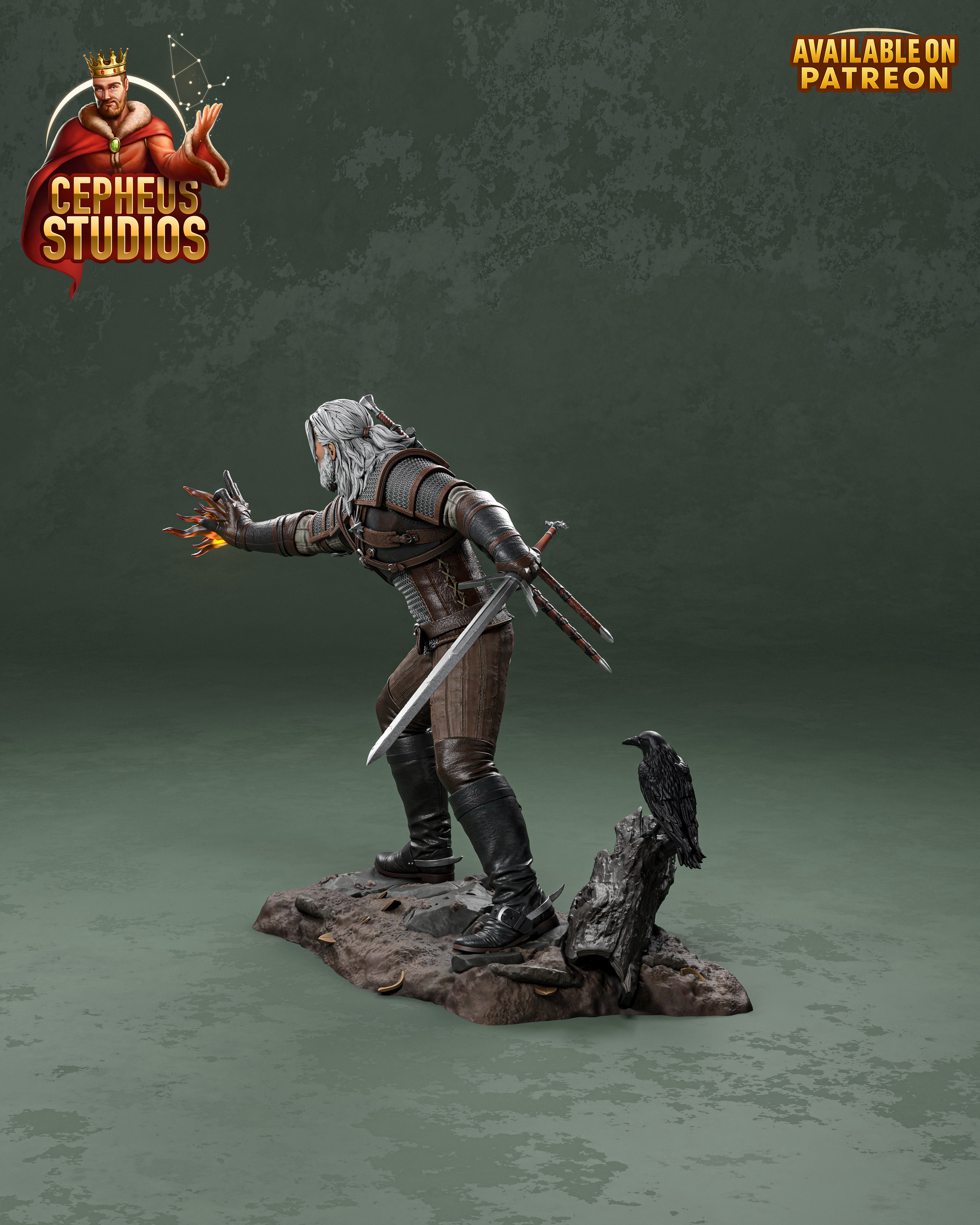 Geralt from Witcher 4 Fan-Made Model by Cepheus Studio - Sephiknot