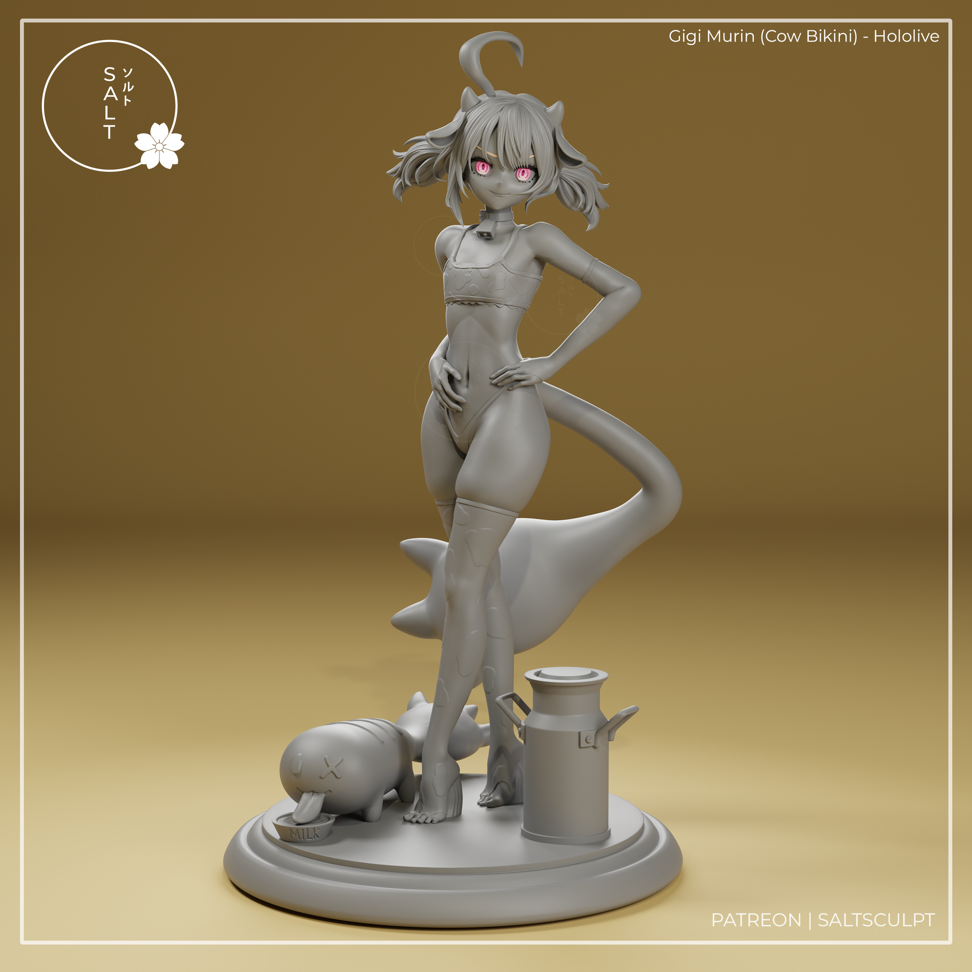 Gigi Murin by SaltSculpts | High Quality Resin Print | Painted Commissions available! - Sephiknot