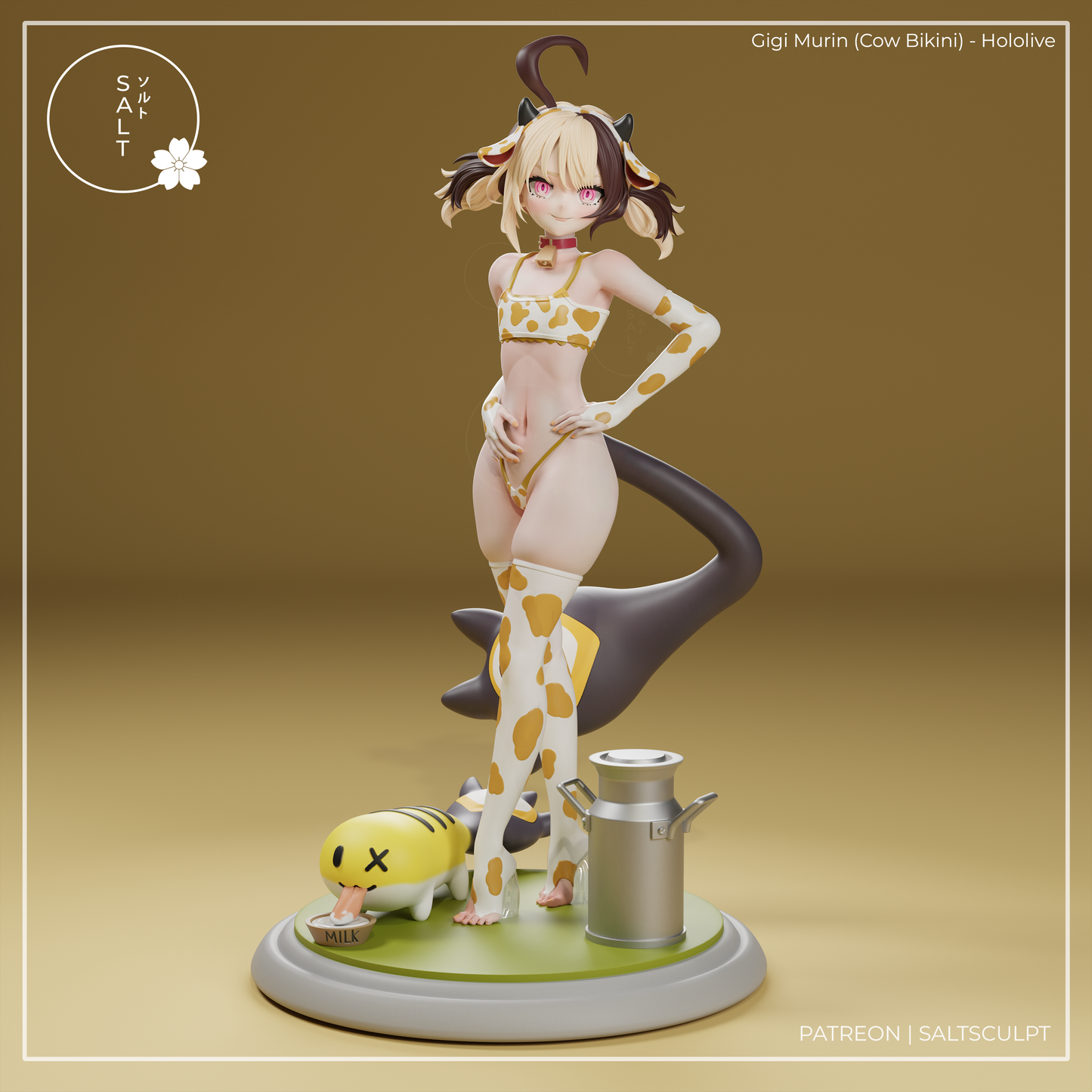 Gigi Murin by SaltSculpts | High Quality Resin Print | Painted Commissions available! - Sephiknot