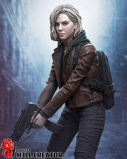 Grace Ashcroft from Resident Evil by h3ll creator | High Quality Resin Print | Painted Commissions available! - Sephiknot
