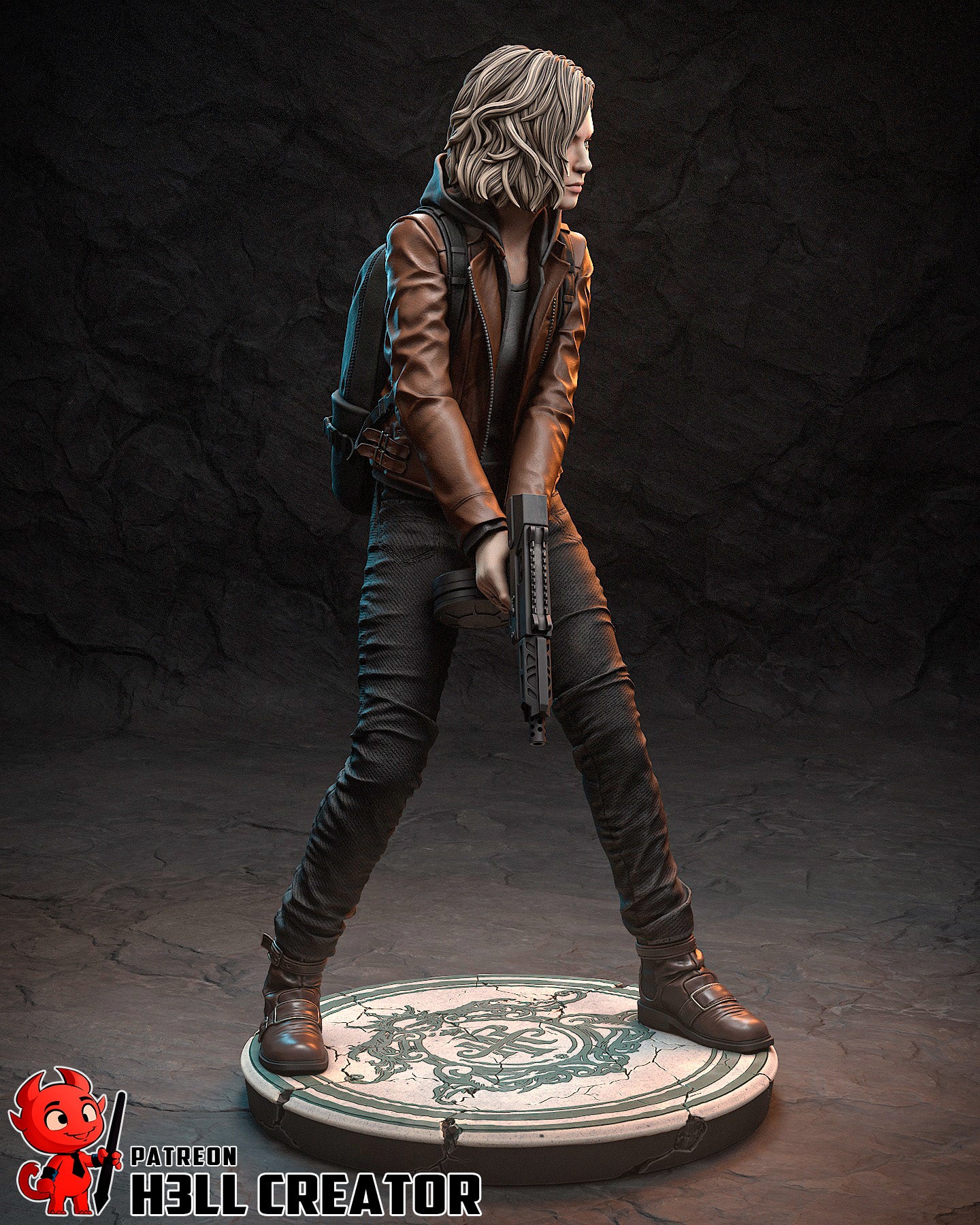 Grace Ashcroft from Resident Evil by h3ll creator | High Quality Resin Print | Painted Commissions available! - Sephiknot