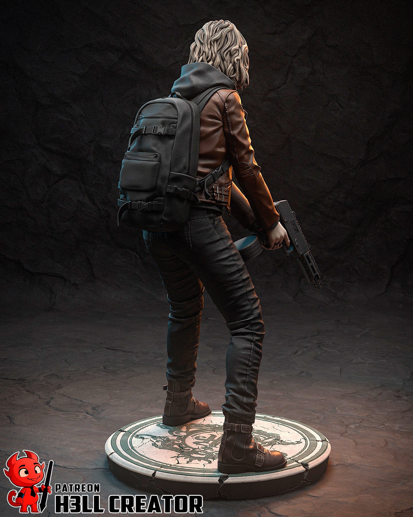 Grace Ashcroft from Resident Evil by h3ll creator | High Quality Resin Print | Painted Commissions available! - Sephiknot