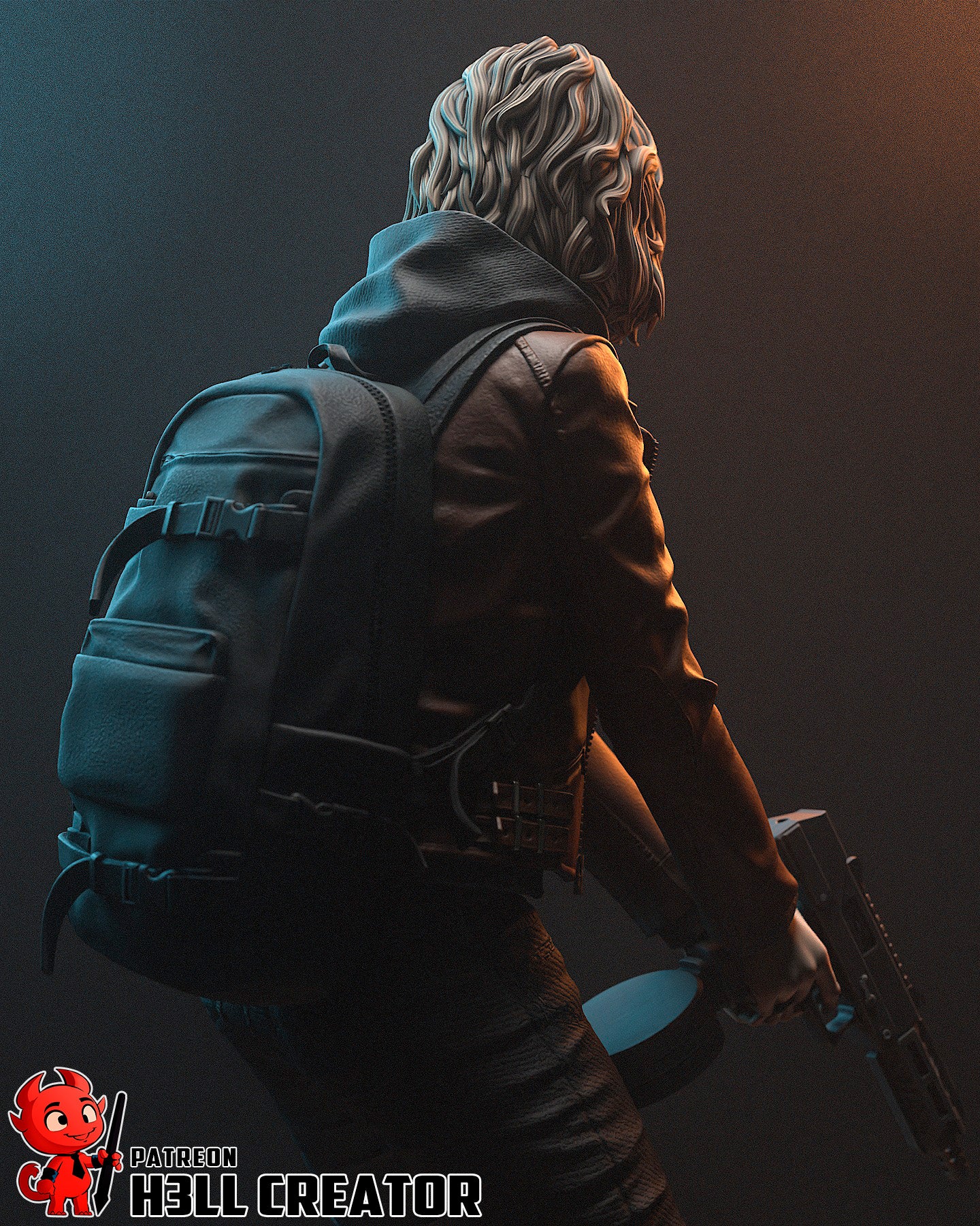 Grace Ashcroft from Resident Evil by h3ll creator | High Quality Resin Print | Painted Commissions available! - Sephiknot