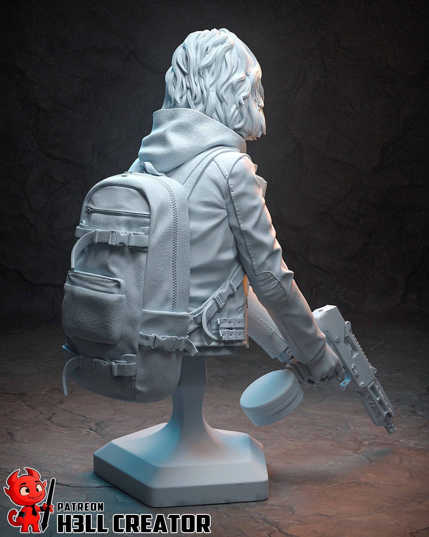 Grace Ashcroft from Resident Evil by h3ll creator | High Quality Resin Print | Painted Commissions available! - Sephiknot