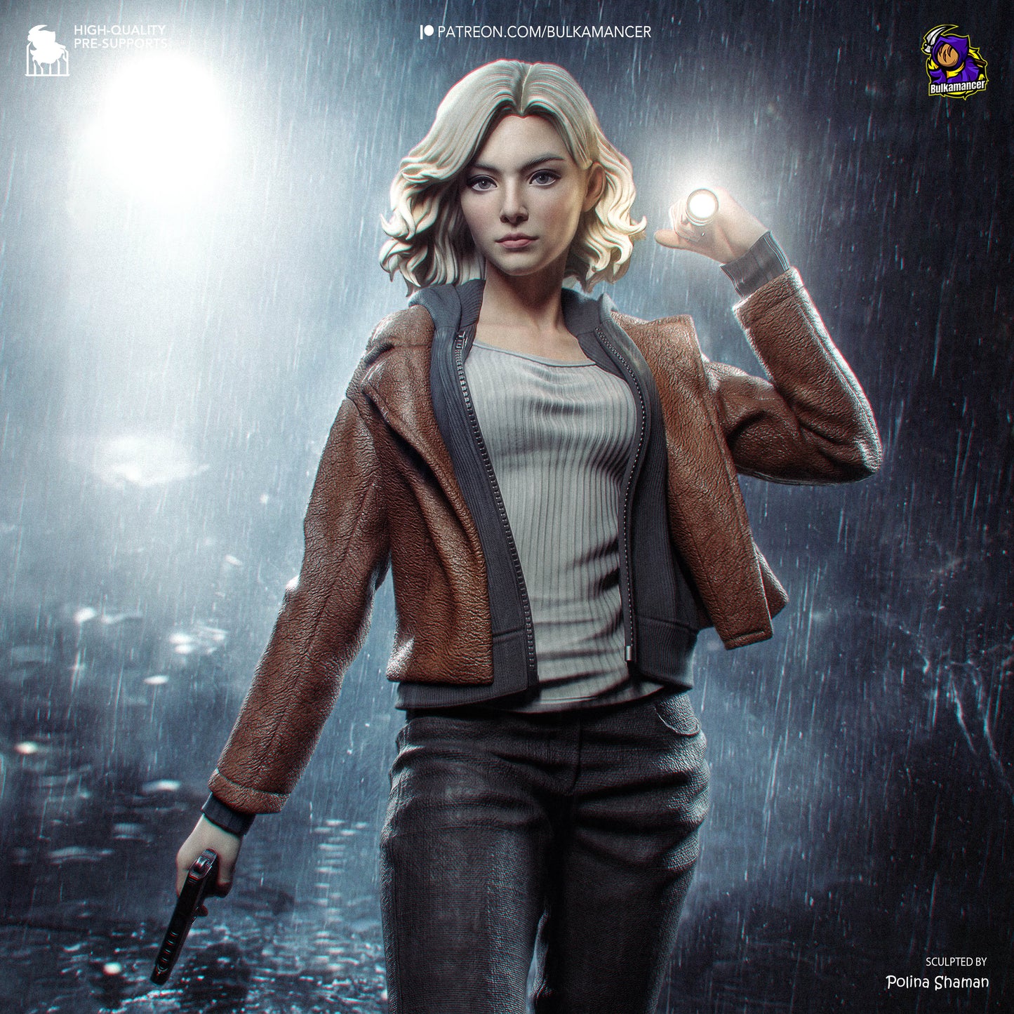 Grace from Resident Evil by Bulkamancer | High Quality Resin Print | Painted Commissions available! - Sephiknot