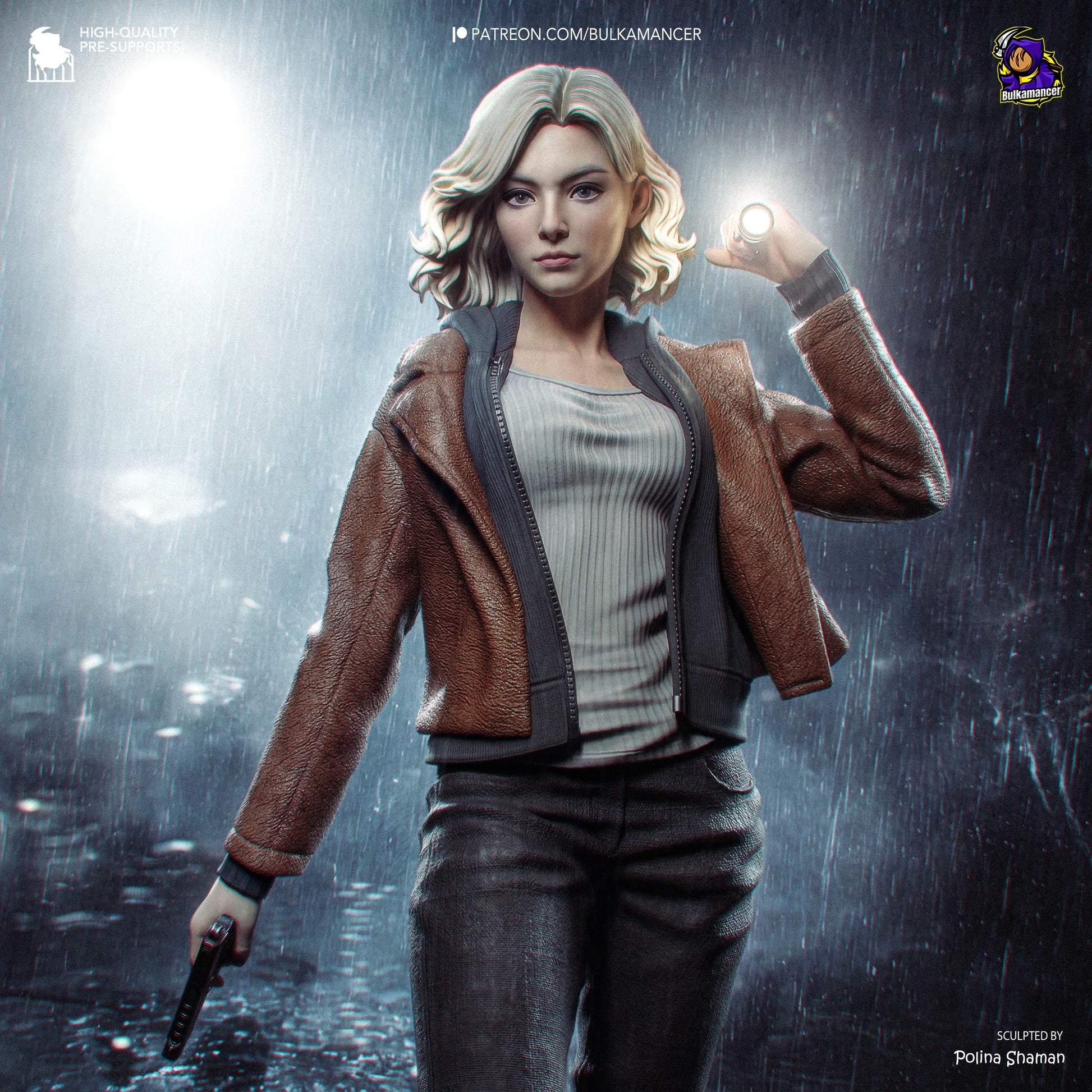 Grace from Resident Evil by Bulkamancer | High Quality Resin Print | Painted Commissions available! - Sephiknot