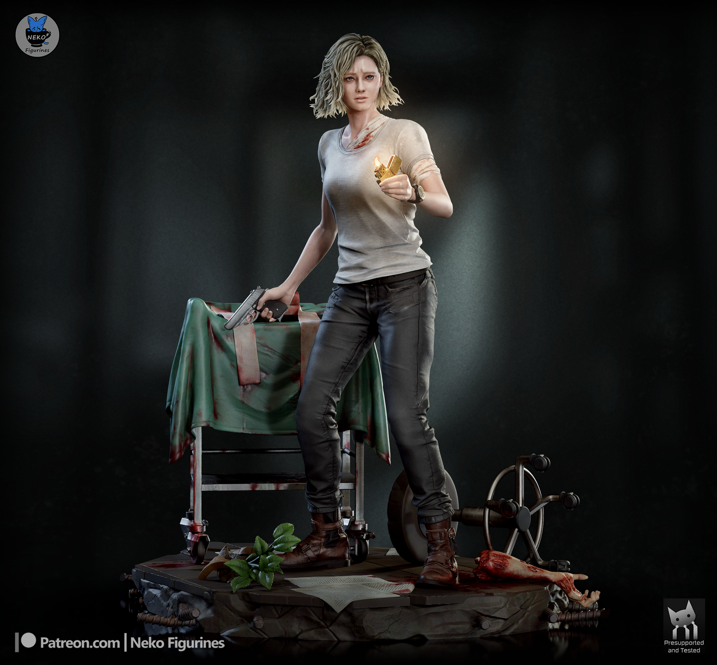Grace from Resident Evil by Neko Figurines | High Quality Resin Print | Painted Commissions available! - Sephiknot