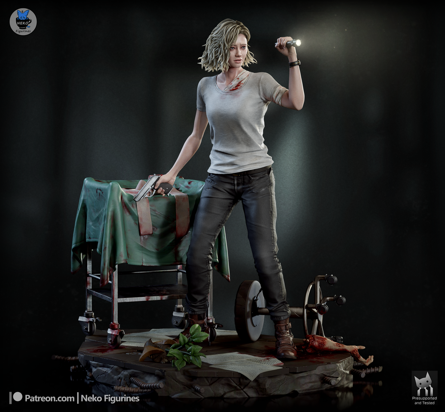 Grace from Resident Evil by Neko Figurines | High Quality Resin Print | Painted Commissions available! - Sephiknot