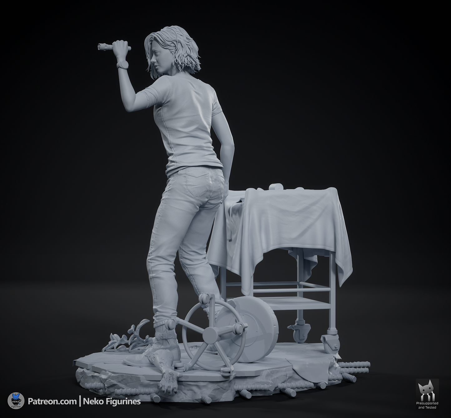 Grace from Resident Evil by Neko Figurines | High Quality Resin Print | Painted Commissions available! - Sephiknot