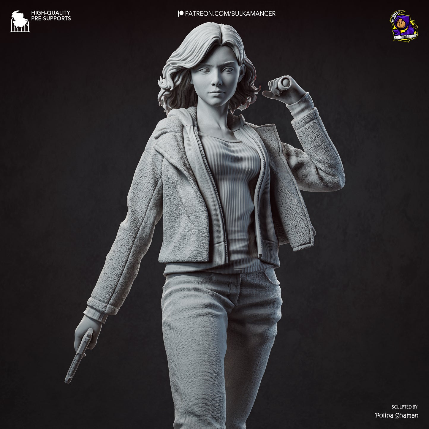 Grace from Resident Evil by Bulkamancer | High Quality Resin Print | Painted Commissions available! - Sephiknot
