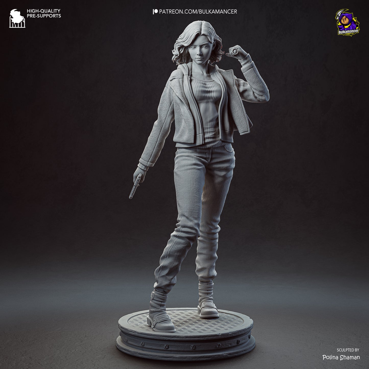 Grace from Resident Evil by Bulkamancer | High Quality Resin Print | Painted Commissions available! - Sephiknot