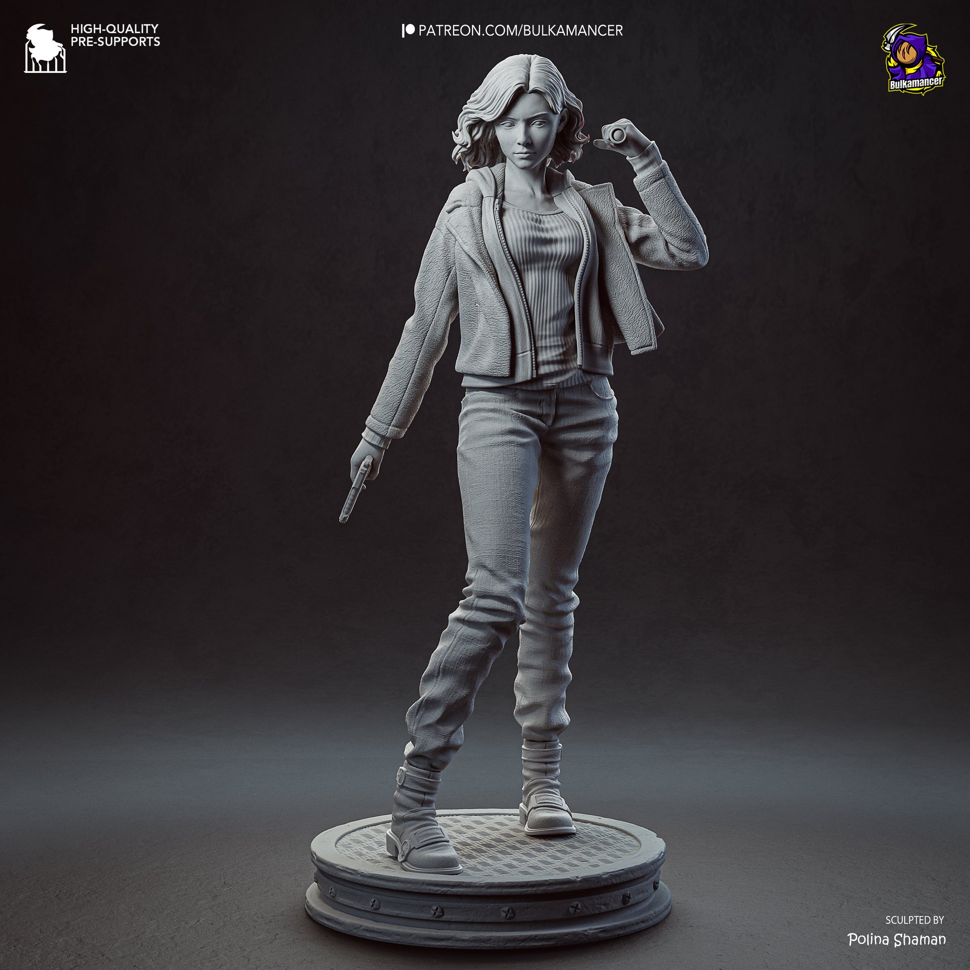 Grace from Resident Evil by Bulkamancer | High Quality Resin Print | Painted Commissions available! - Sephiknot