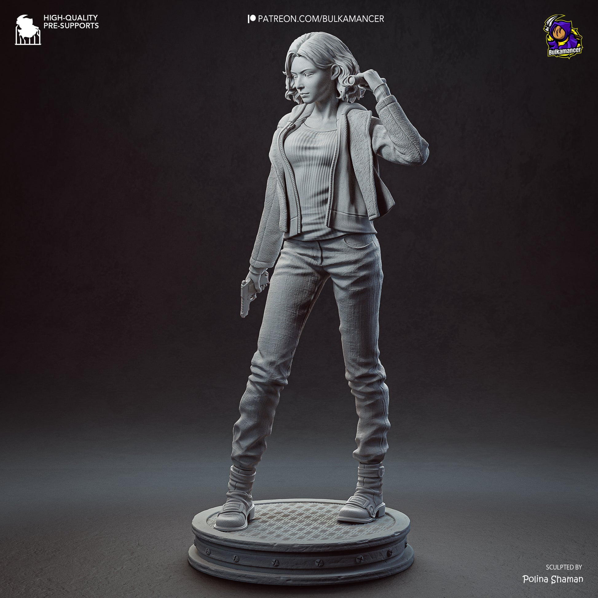 Grace from Resident Evil by Bulkamancer | High Quality Resin Print | Painted Commissions available! - Sephiknot