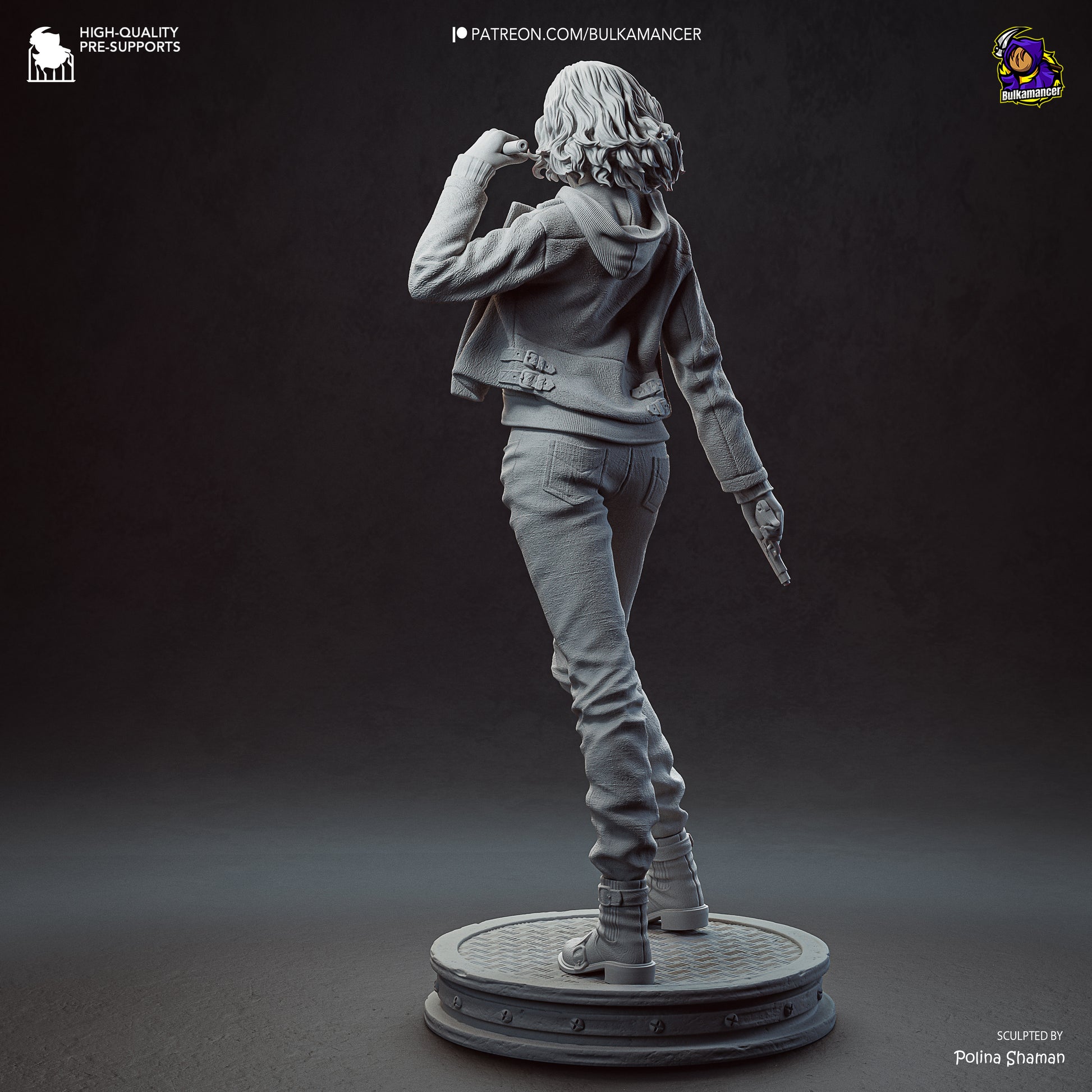 Grace from Resident Evil by Bulkamancer | High Quality Resin Print | Painted Commissions available! - Sephiknot