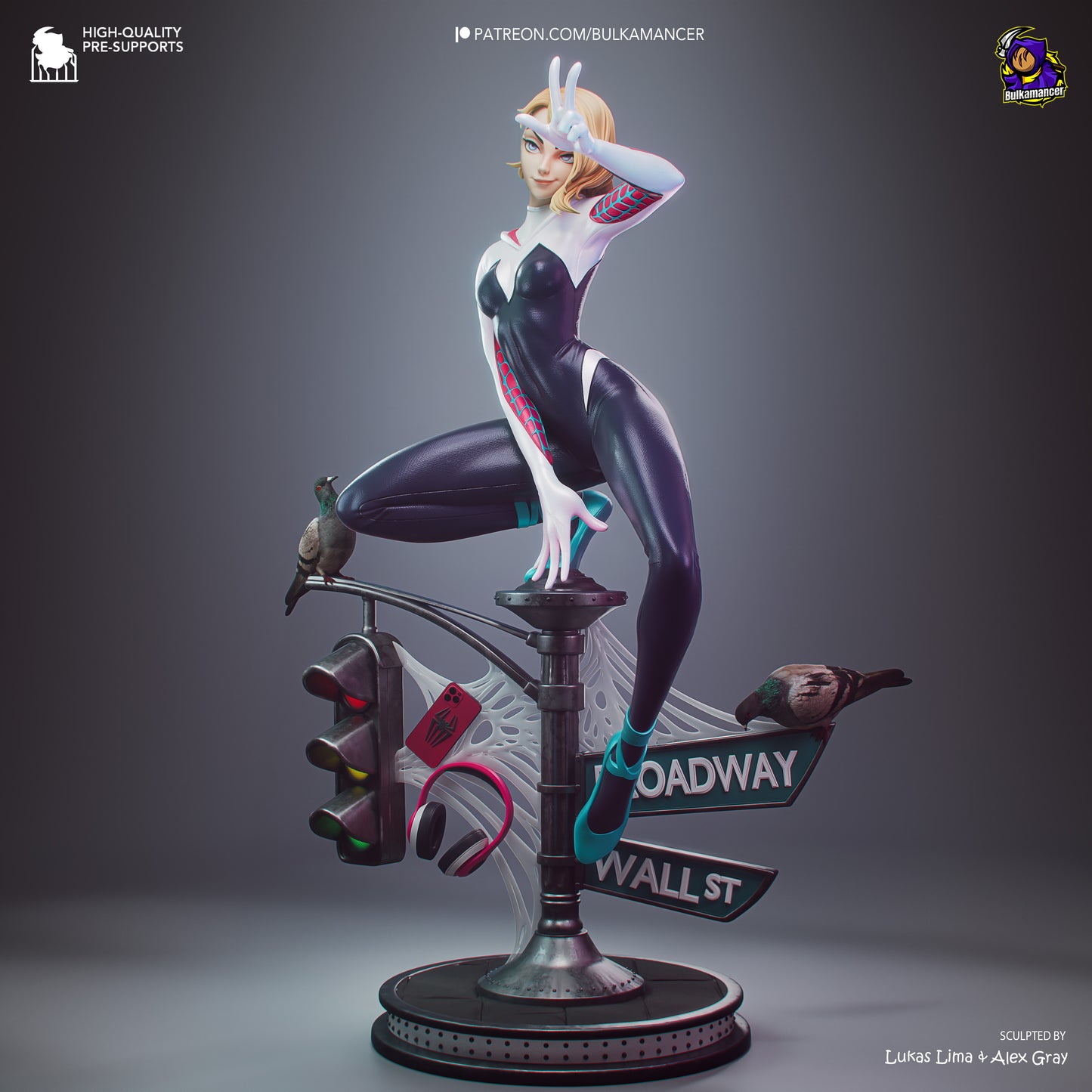 Gwen Stacy by Bulkamancer | High Quality Resin Print | Painted Commissions available!