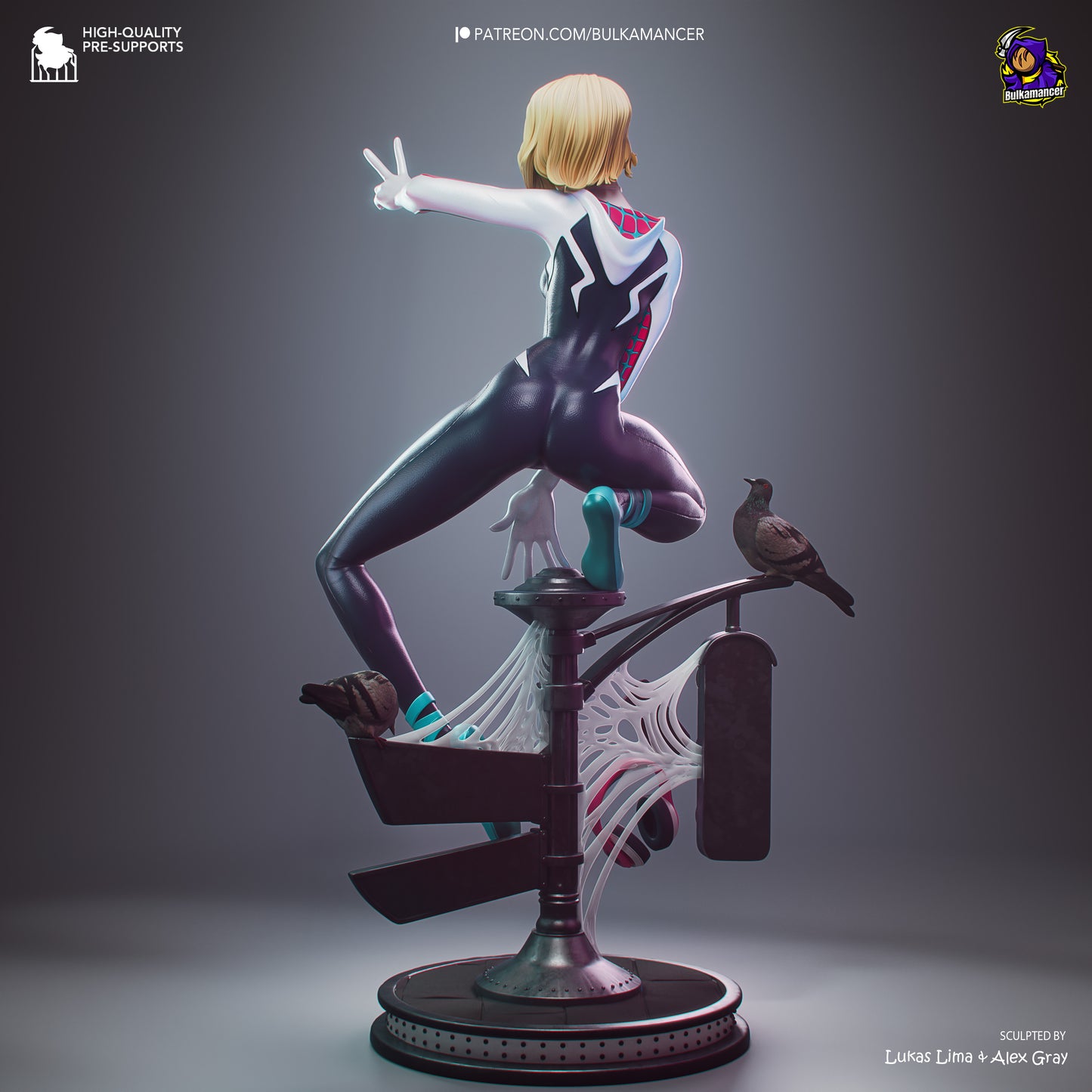 Gwen Stacy by Bulkamancer | High Quality Resin Print | Painted Commissions available!