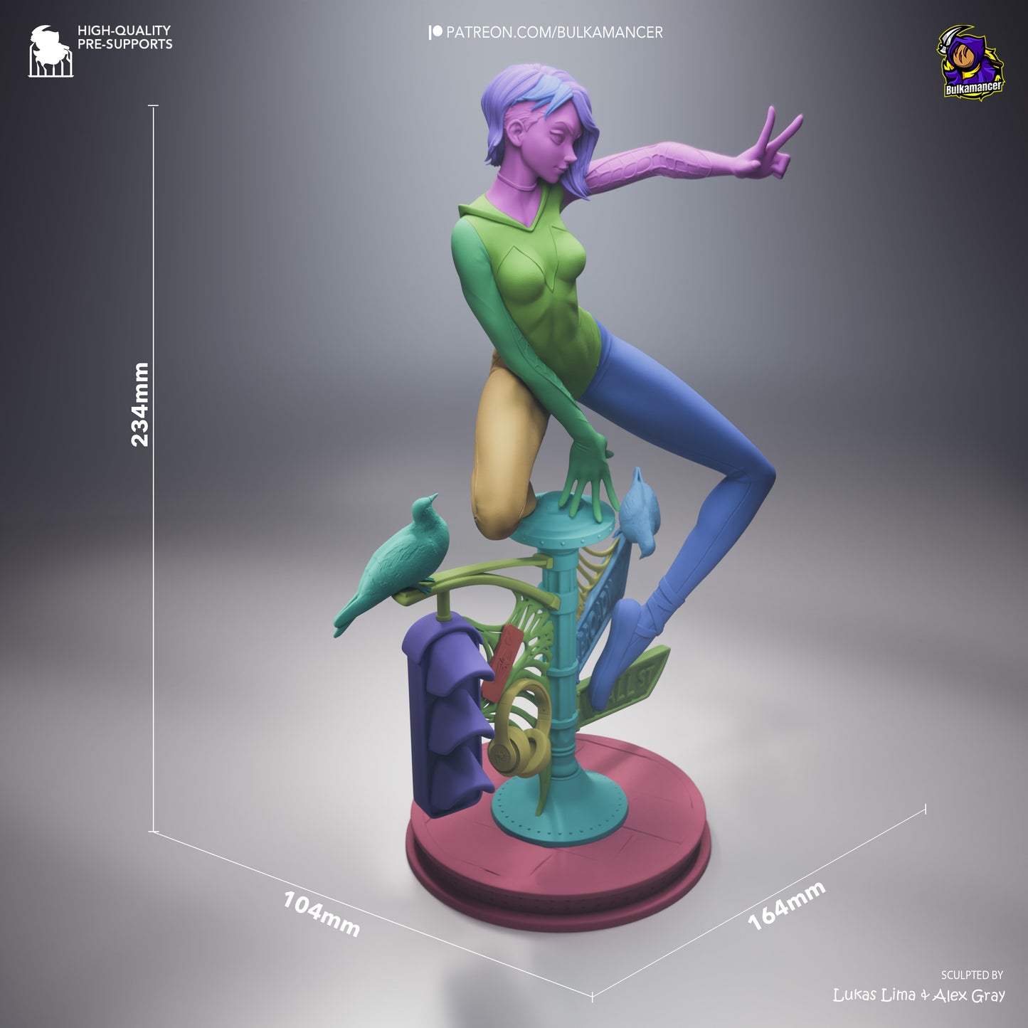 Gwen Stacy by Bulkamancer | High Quality Resin Print | Painted Commissions available!