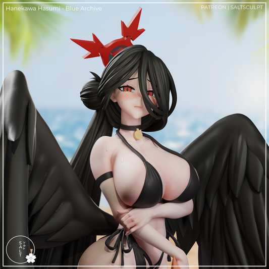 Hanekawa by SaltSculpts | High Quality Resin Print | Painted Commissions available!