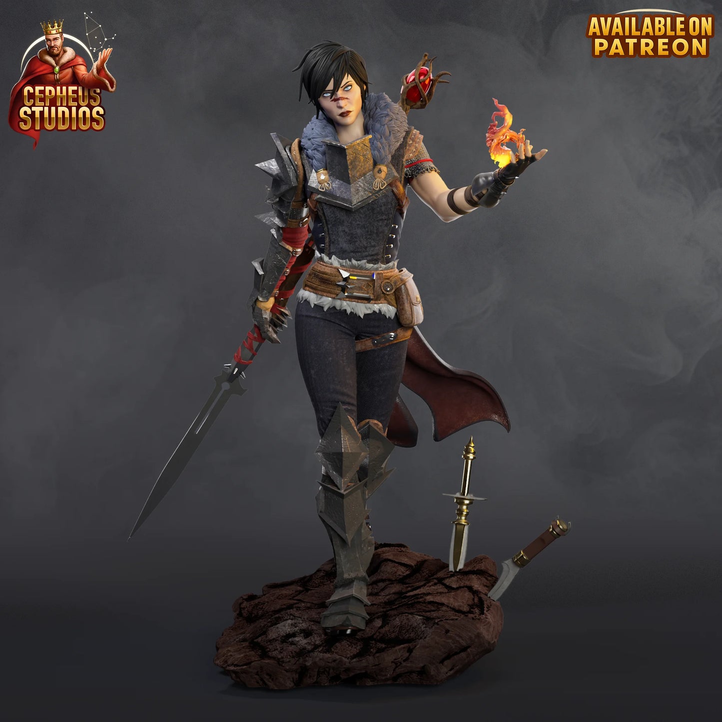 Hawke by Cepheus | High Quality Resin Print | Painted Commissions available!