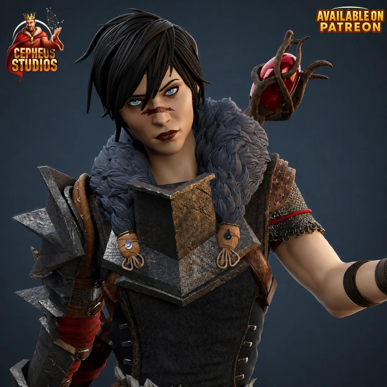 Hawke by Cepheus | High Quality Resin Print | Painted Commissions available!