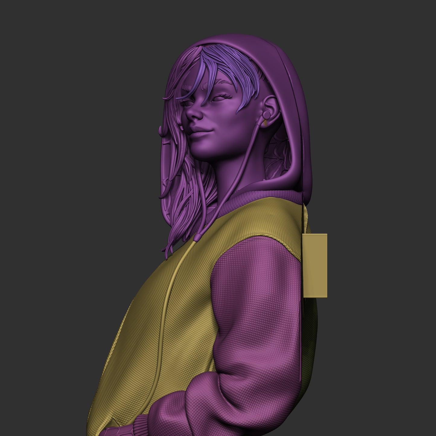 Spider Gwen from Marvel by CA3D | High Quality Resin Print | Painted Commissions available!