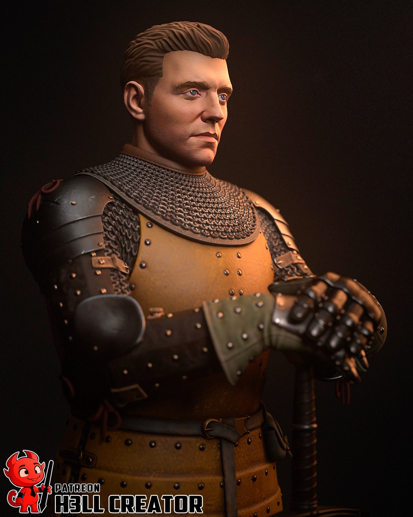 Henry Garage Kit | Fanmade Model by h3llCreator | Hero of Bohemia | 3D Printed