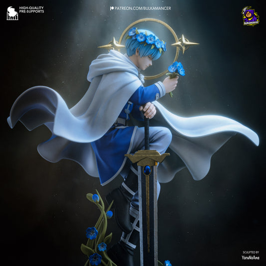 Himmel from Frieren by Bulkamancer | High Quality Resin Print | Painted Commissions available!