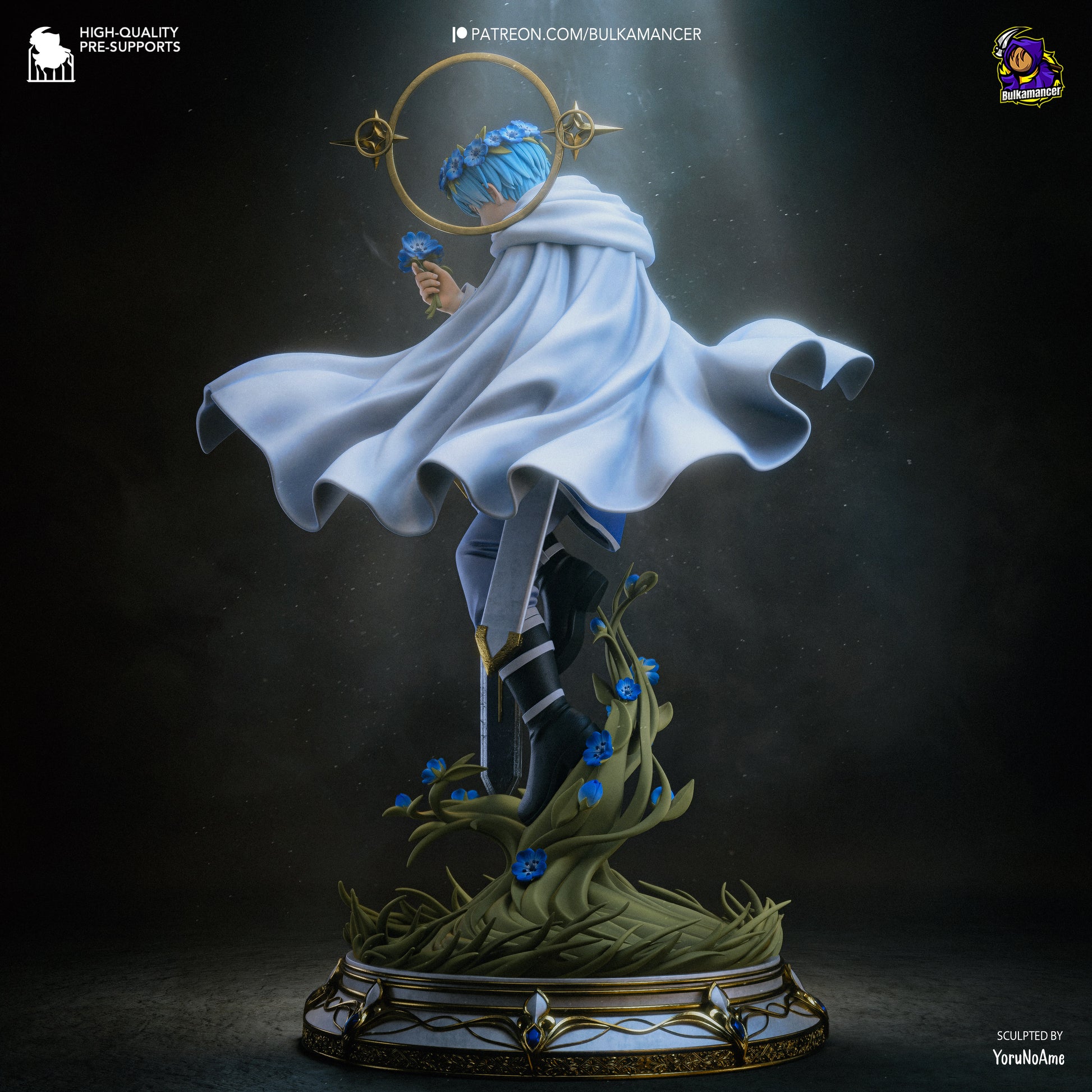 Himmel from Frieren by Bulkamancer | High Quality Resin Print | Painted Commissions available! - Sephiknot