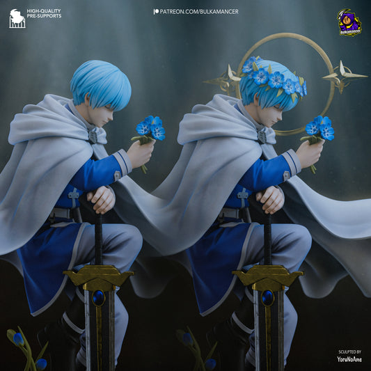Himmel from Frieren by Bulkamancer | High Quality Resin Print | Painted Commissions available!