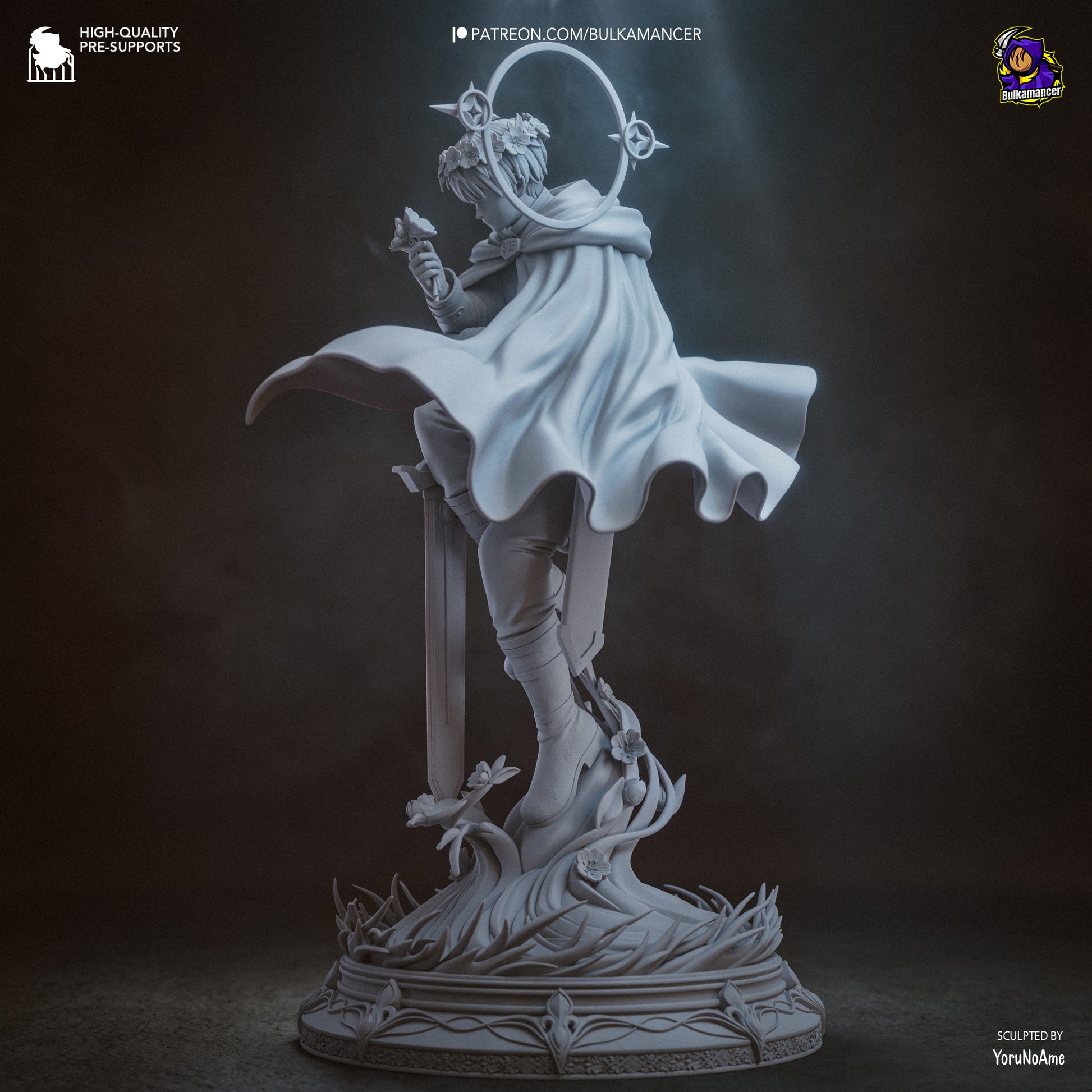 Himmel from Frieren by Bulkamancer | High Quality Resin Print | Painted Commissions available! - Sephiknot