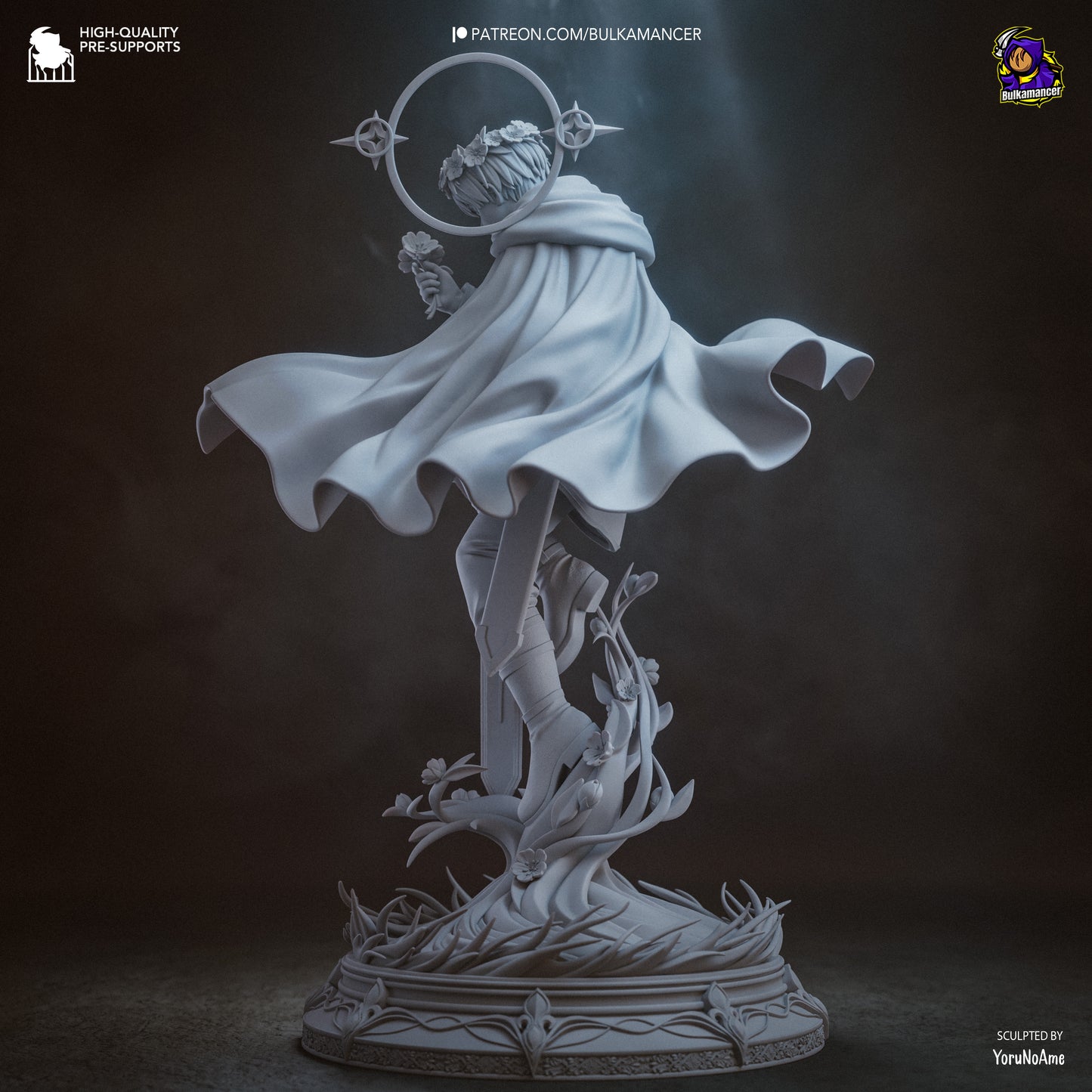 Himmel from Frieren by Bulkamancer | High Quality Resin Print | Painted Commissions available! - Sephiknot