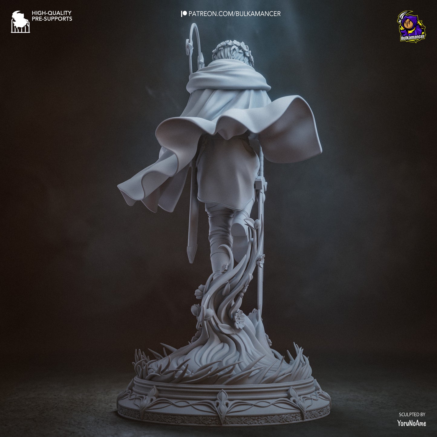Himmel from Frieren by Bulkamancer | High Quality Resin Print | Painted Commissions available! - Sephiknot